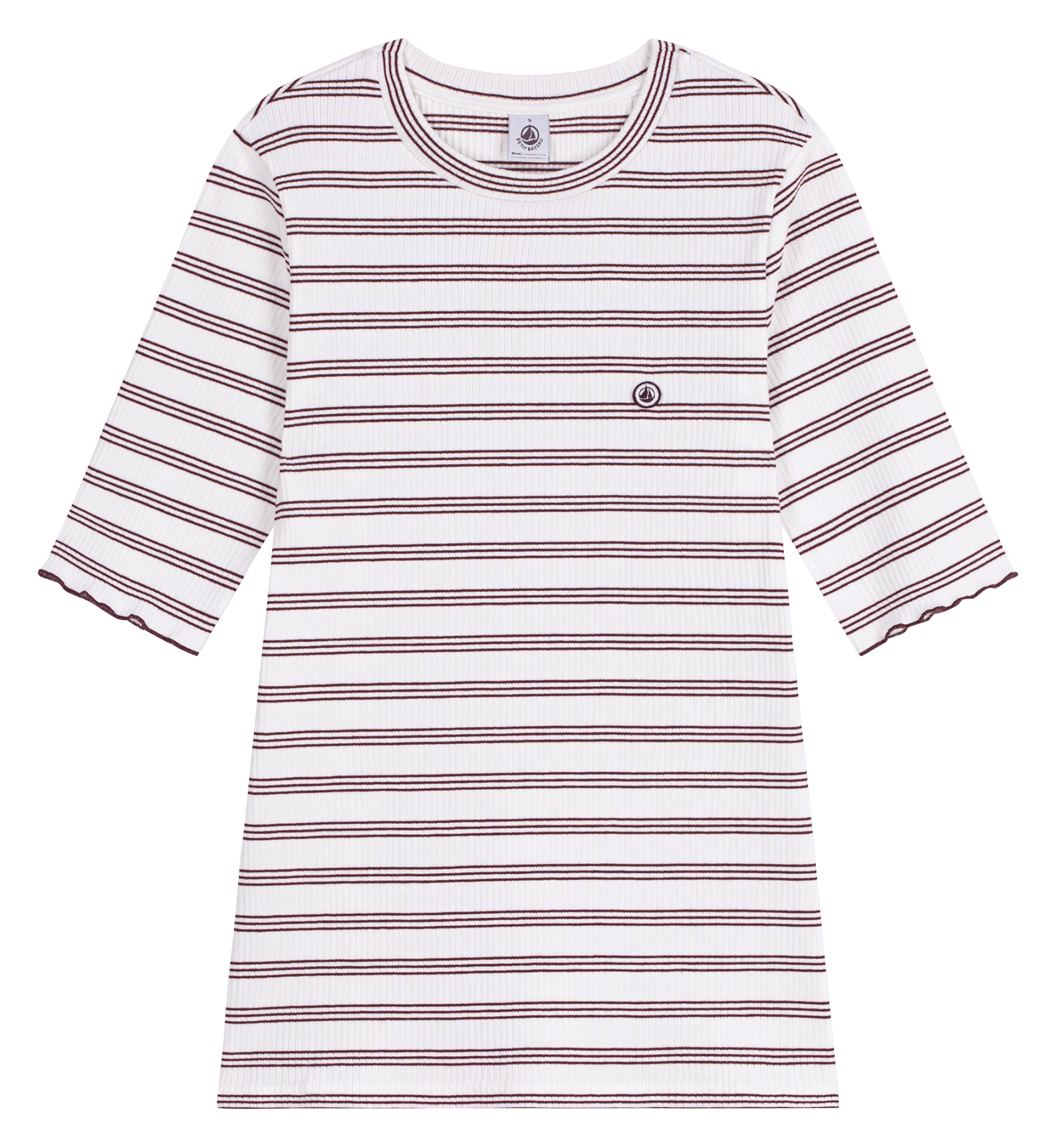 Tee-shirt manches courtes rayé PETIT BATEAU Multicolore