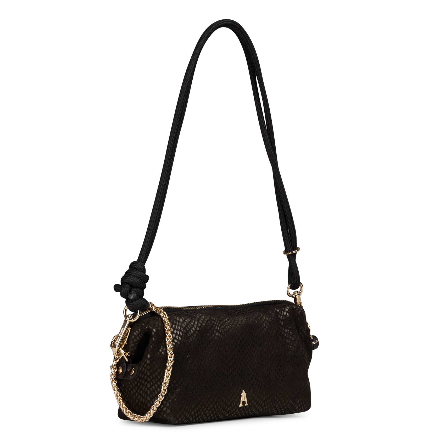 Sac porté épaule en cuir  | Noir CRAIE STUDIO Femme