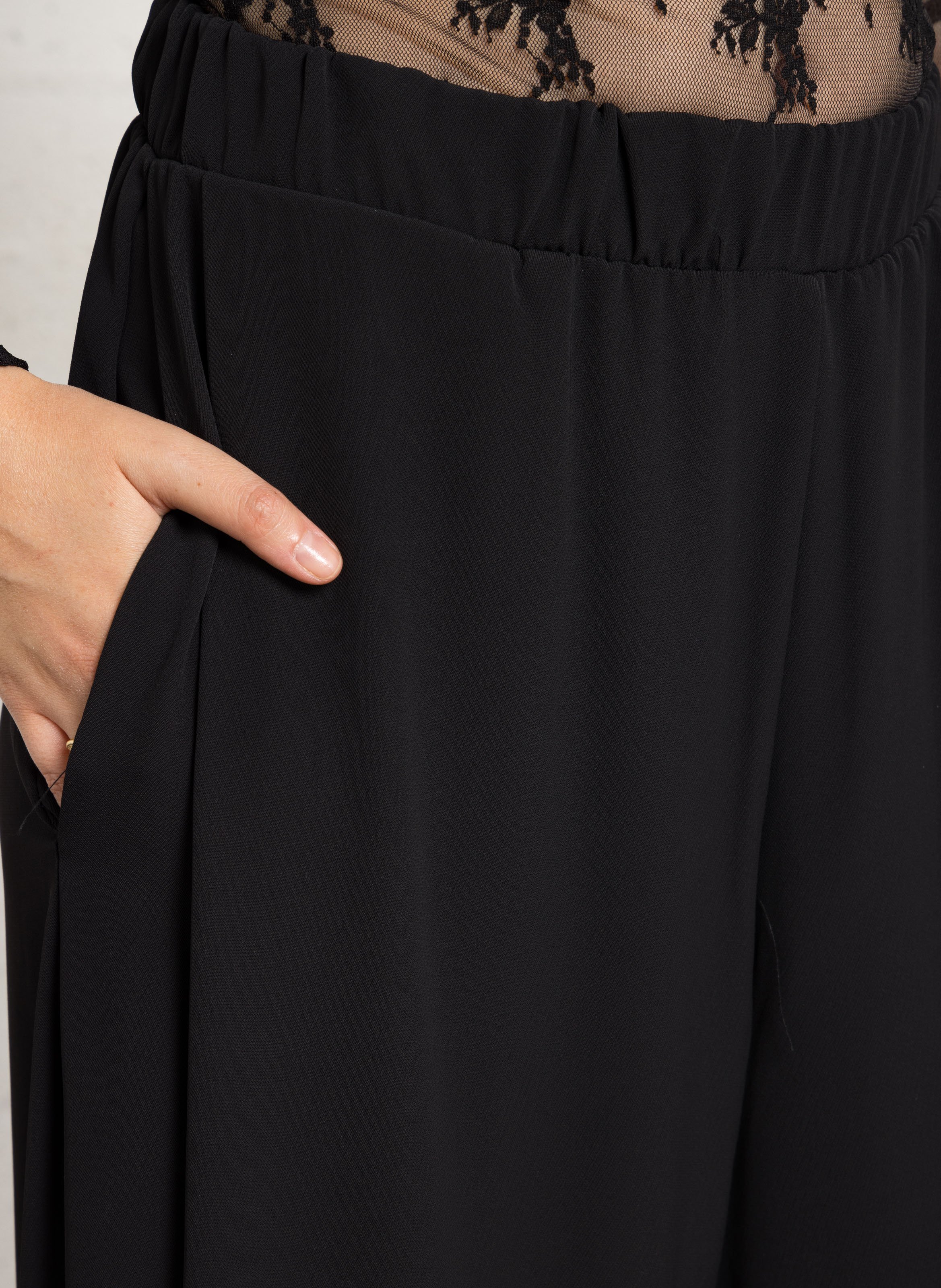 Wide-leg pants IMPERIAL Black