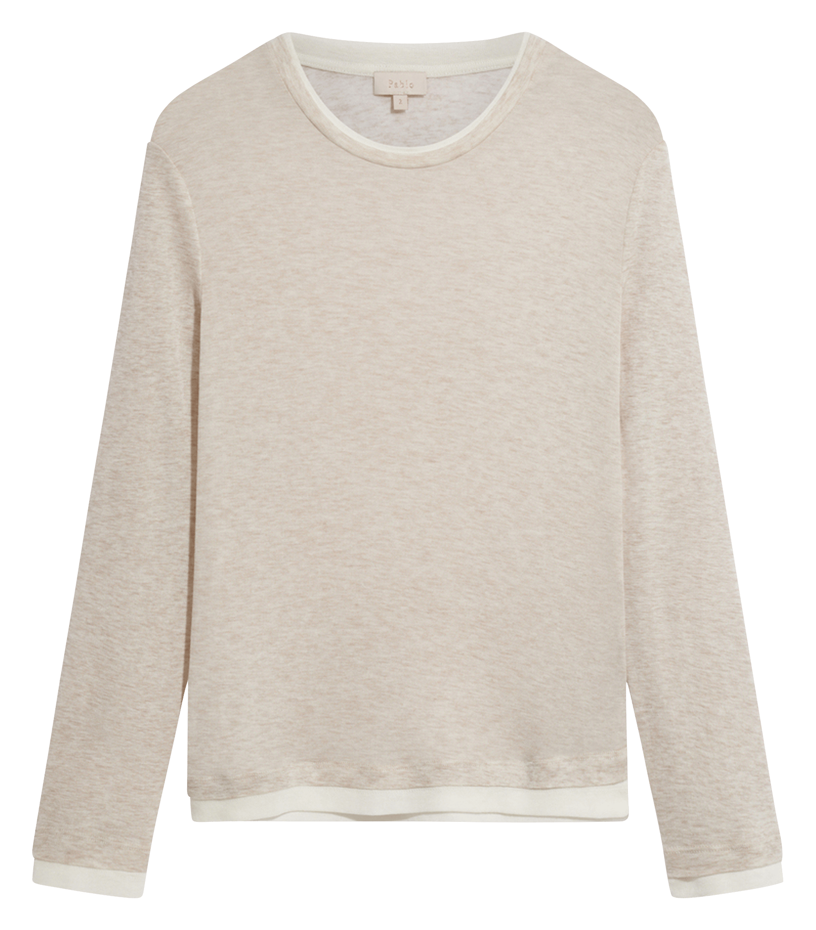 Straight-cut round-neck T-shirt PABLO