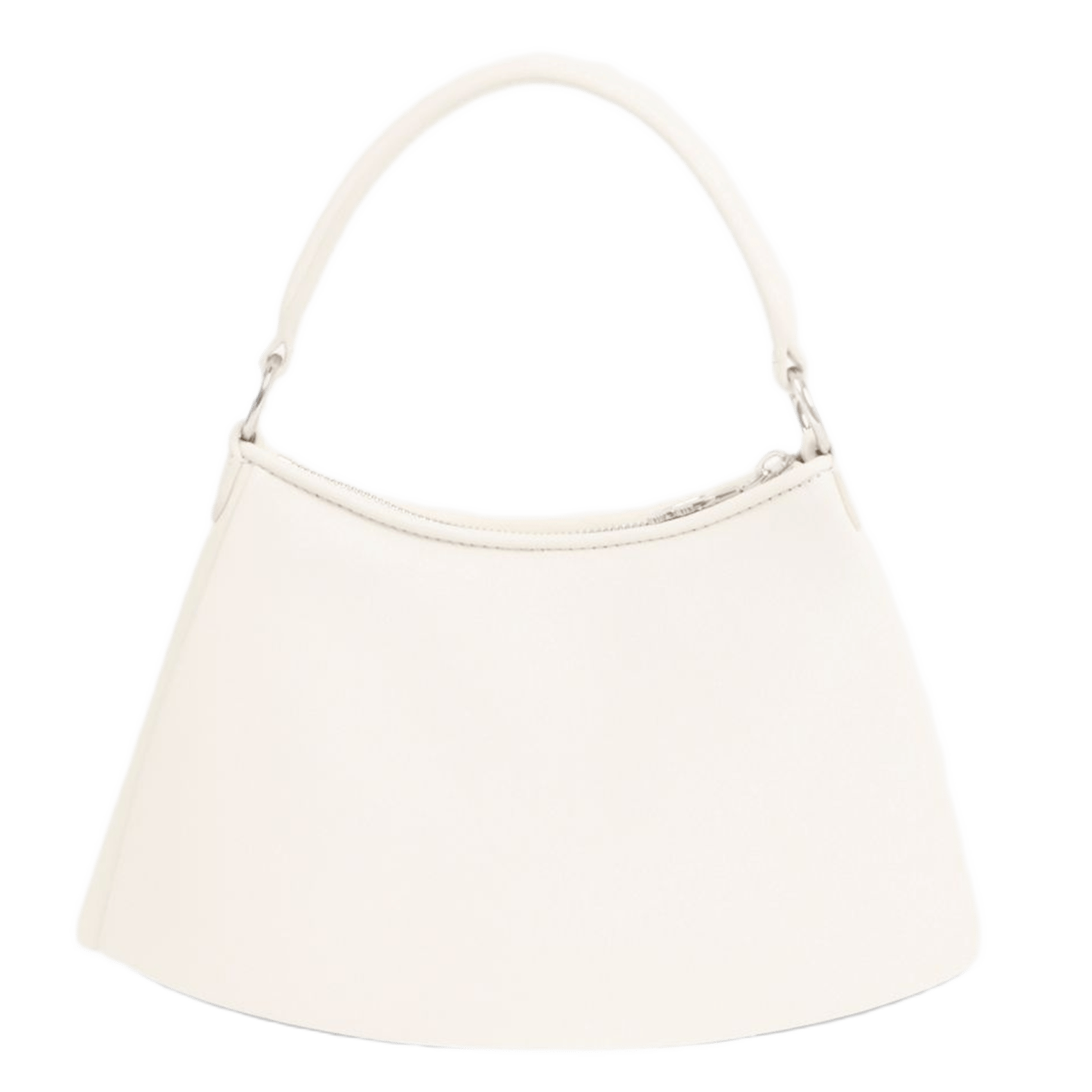 Sac à main petit Lenglen en cuir LACOSTE Grun