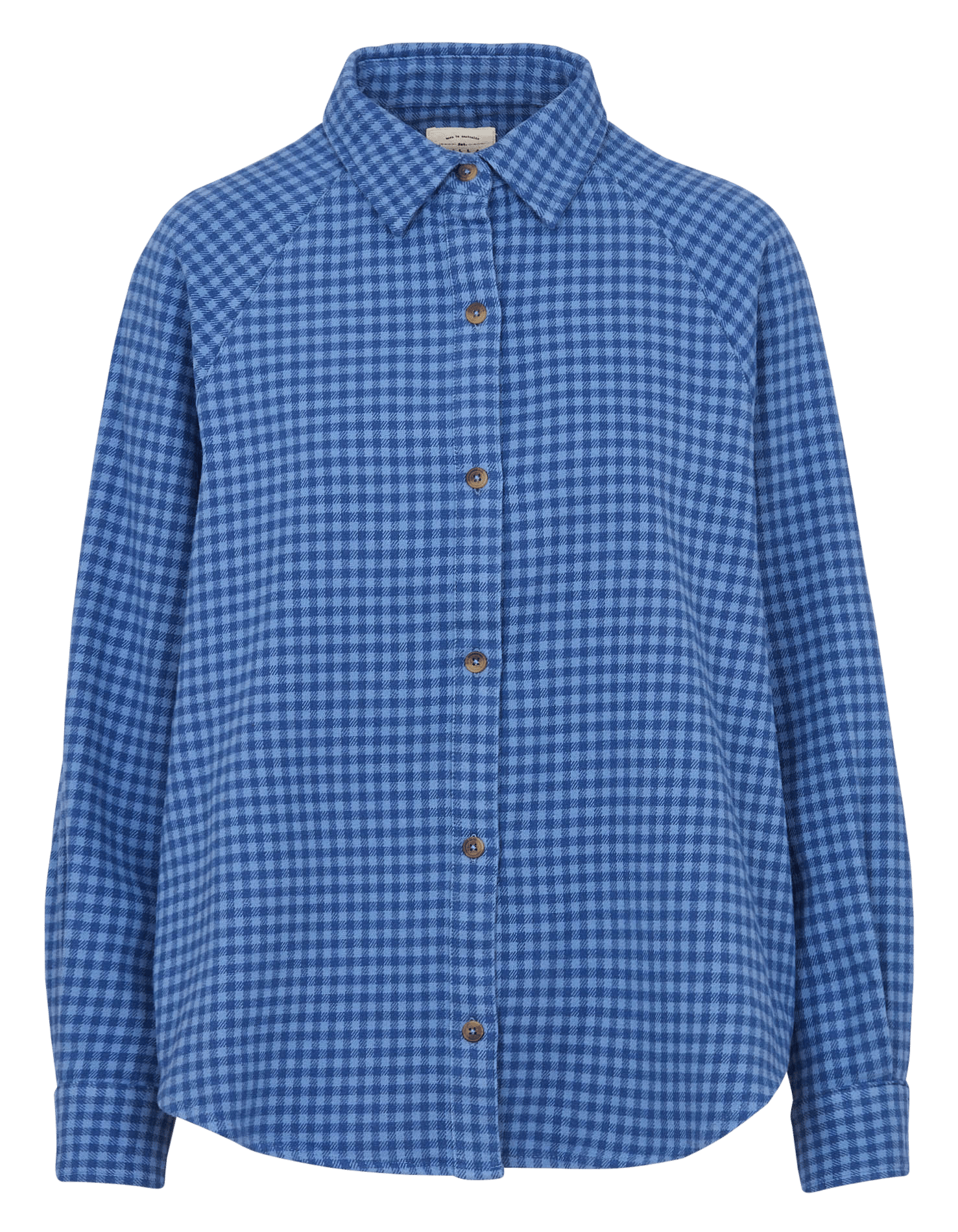 Chemise ample à carreaux en coton BILLABONG Bleu