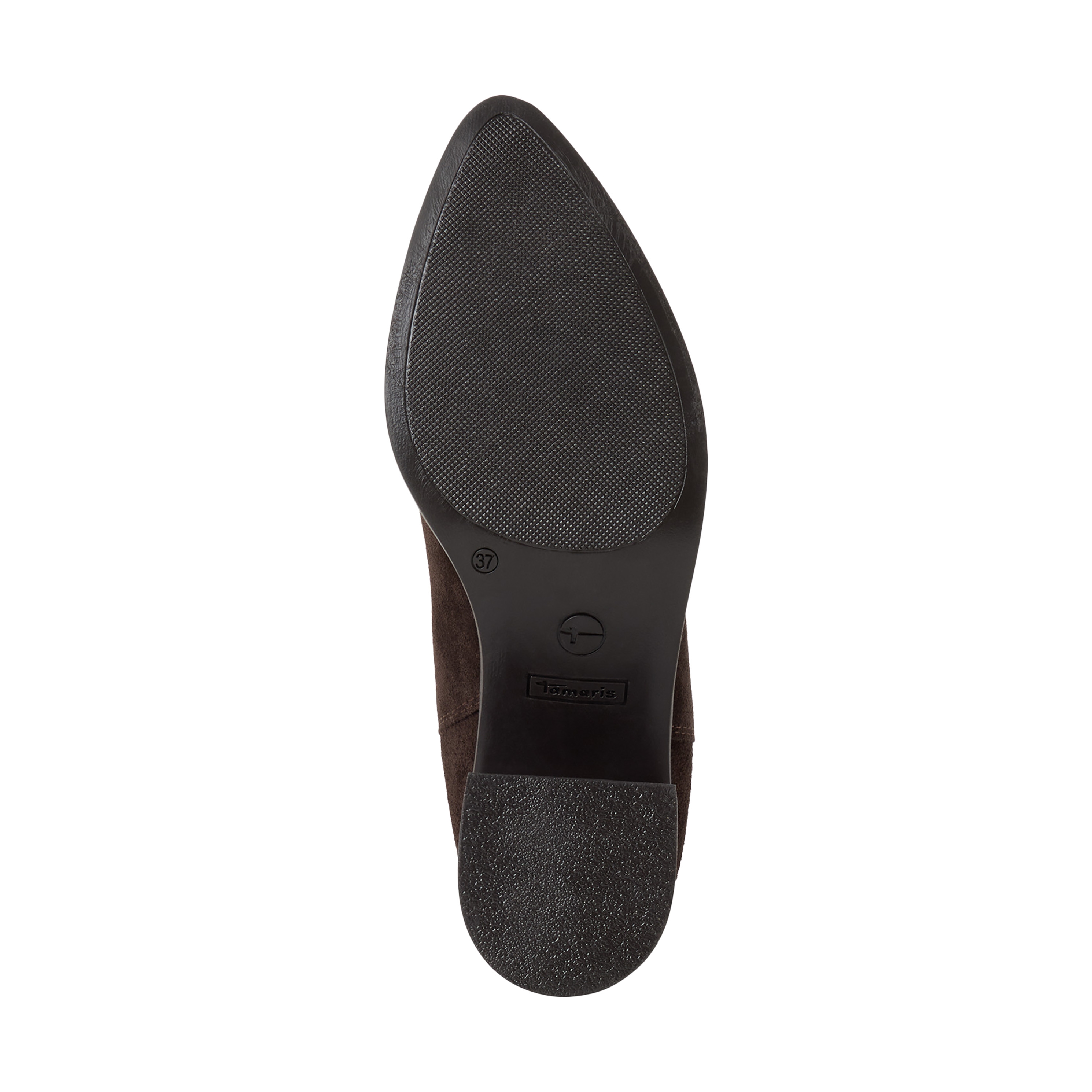 Leather ankle boot TAMARIS Brown