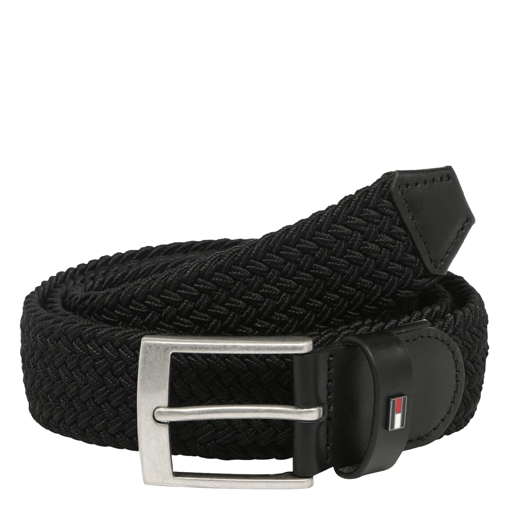 Smooth Leather Belt Black Tommy Hilfiger Men Place des Tendances