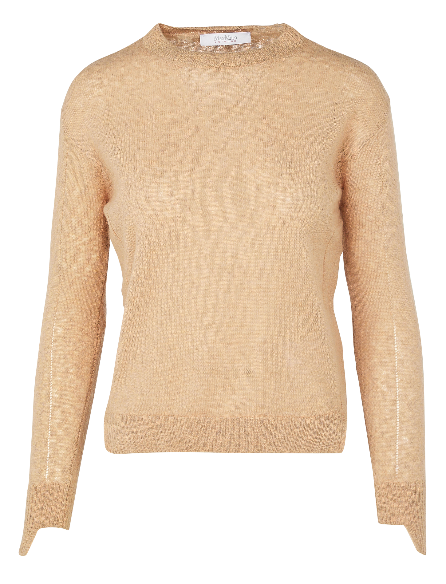 Fine round-neck sweater MAX MARA LEISURE Golden