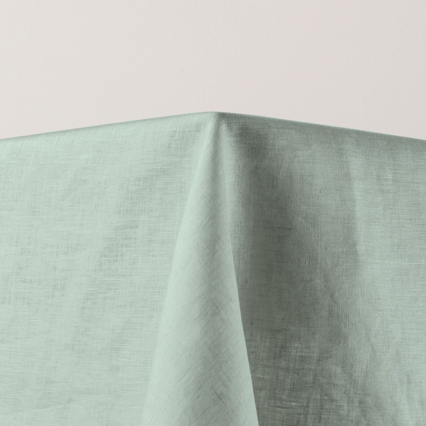 CARLINA - Square linen tablecloth MADURA Green