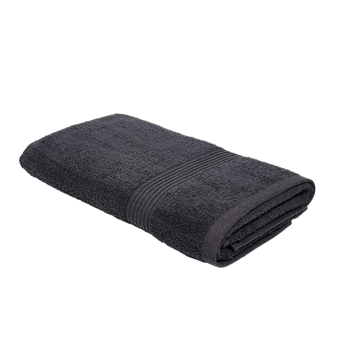 Plain cotton bath towel TODAY LINGE DE MAISON Grey