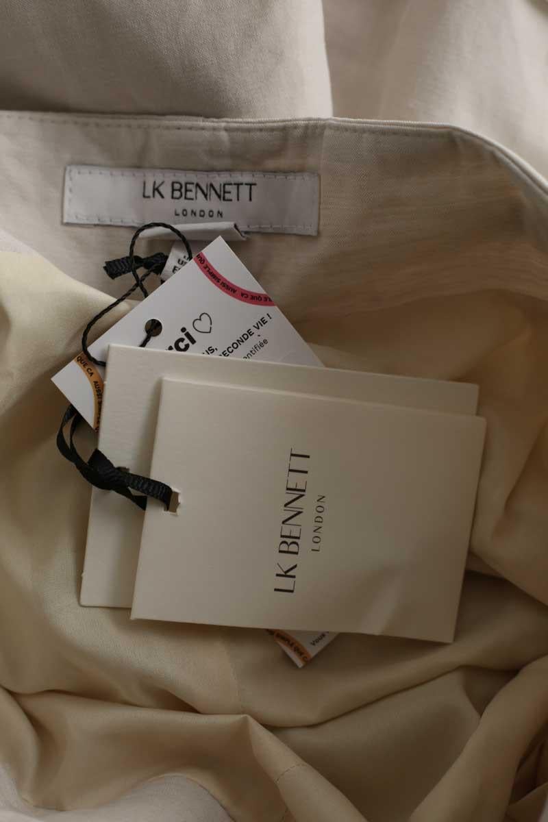 Short ecru -> Ecru shorts LK BENNETT - Seconde Main Beige