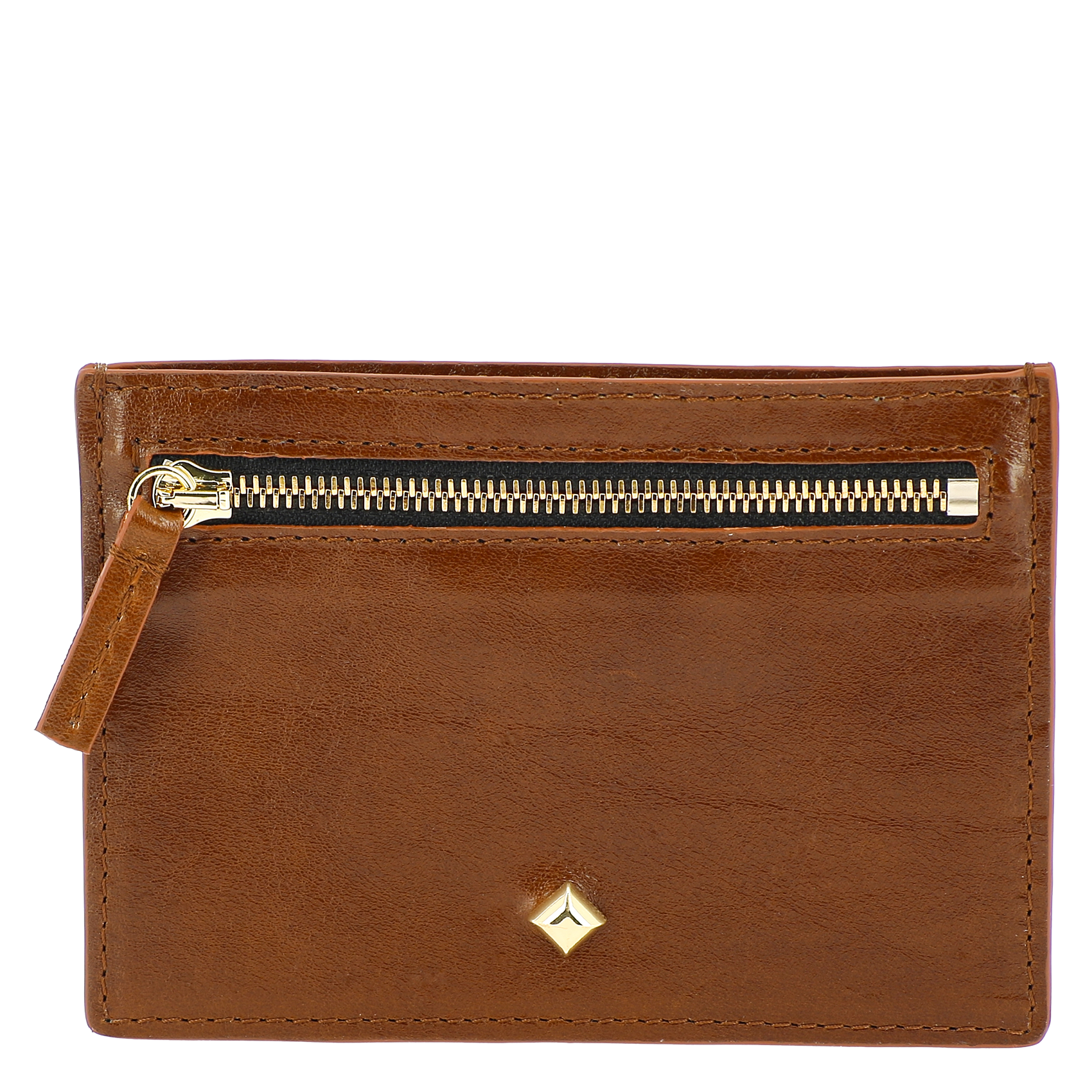 Leder-Geldbeutel HERBERT FRERE SOEUR Braun