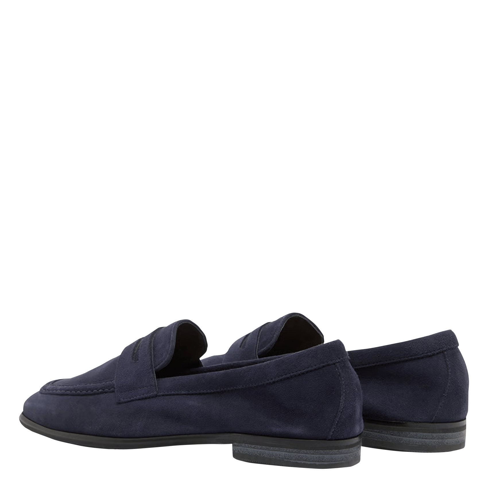 Mocassins en cuir velours JONAK Bleu