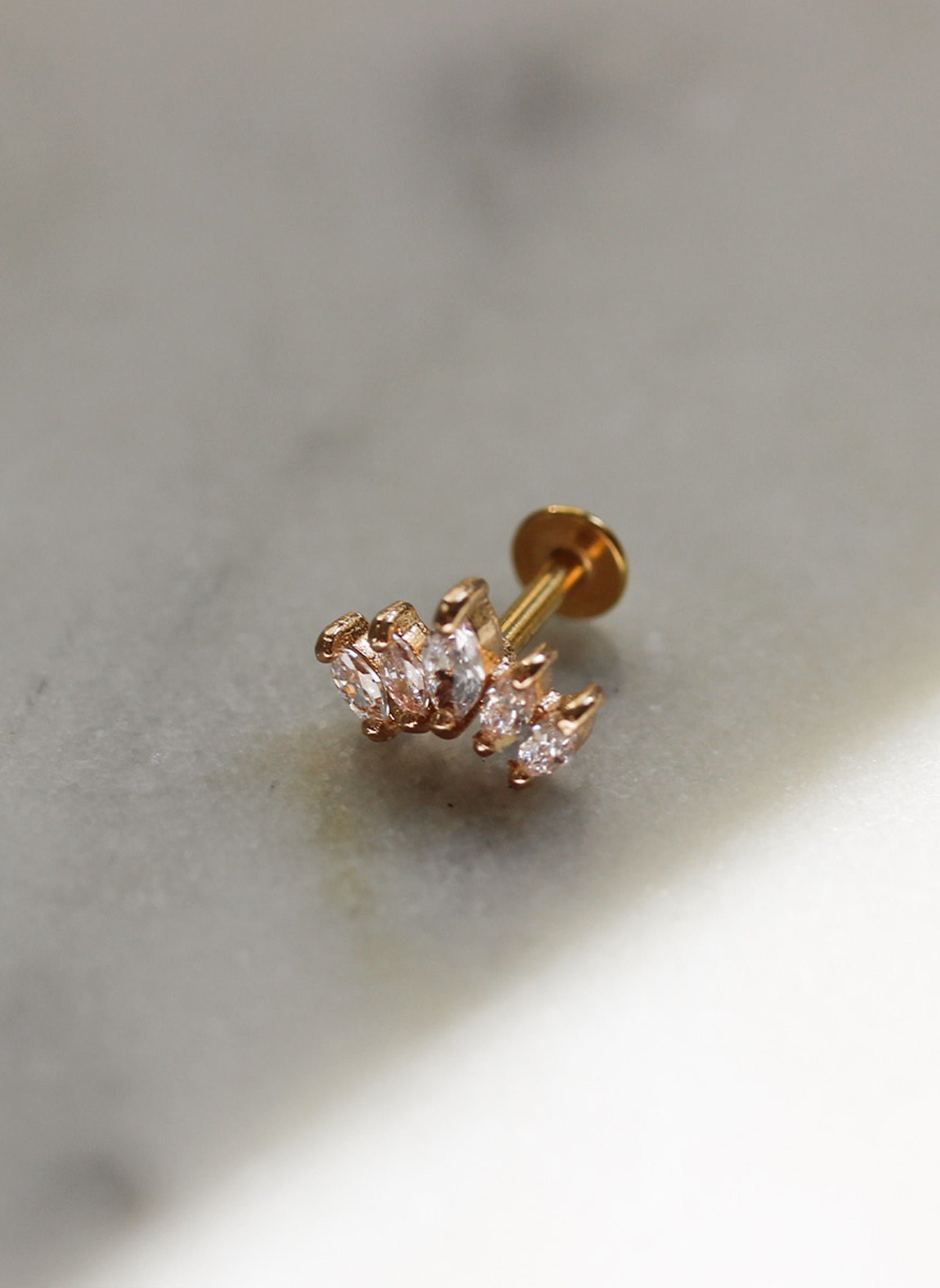 Piercing iva crown Golden