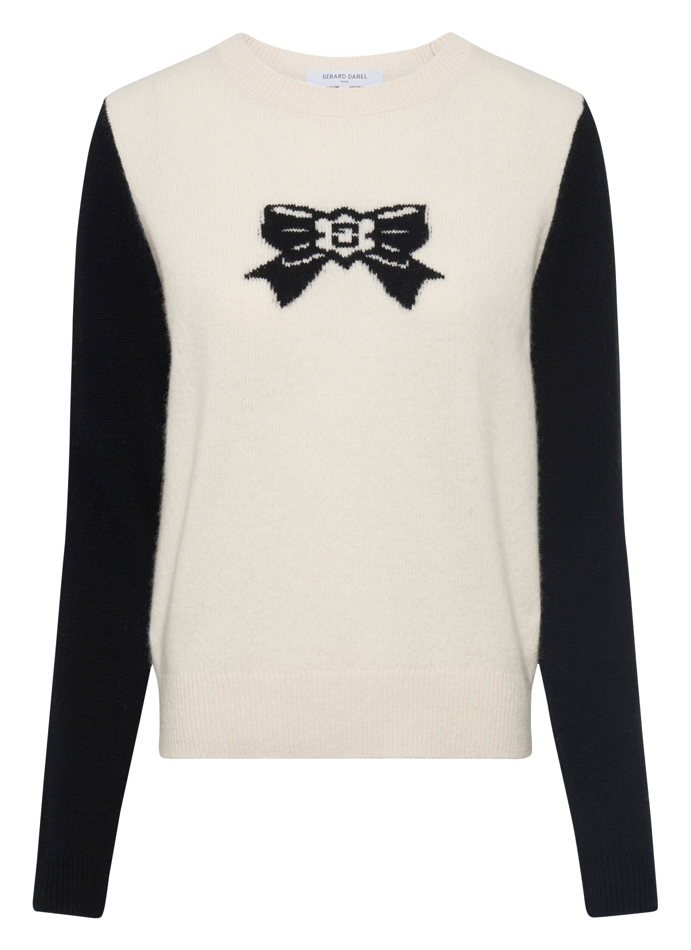 Gestreepte wollen trui GERARD DAREL Beige