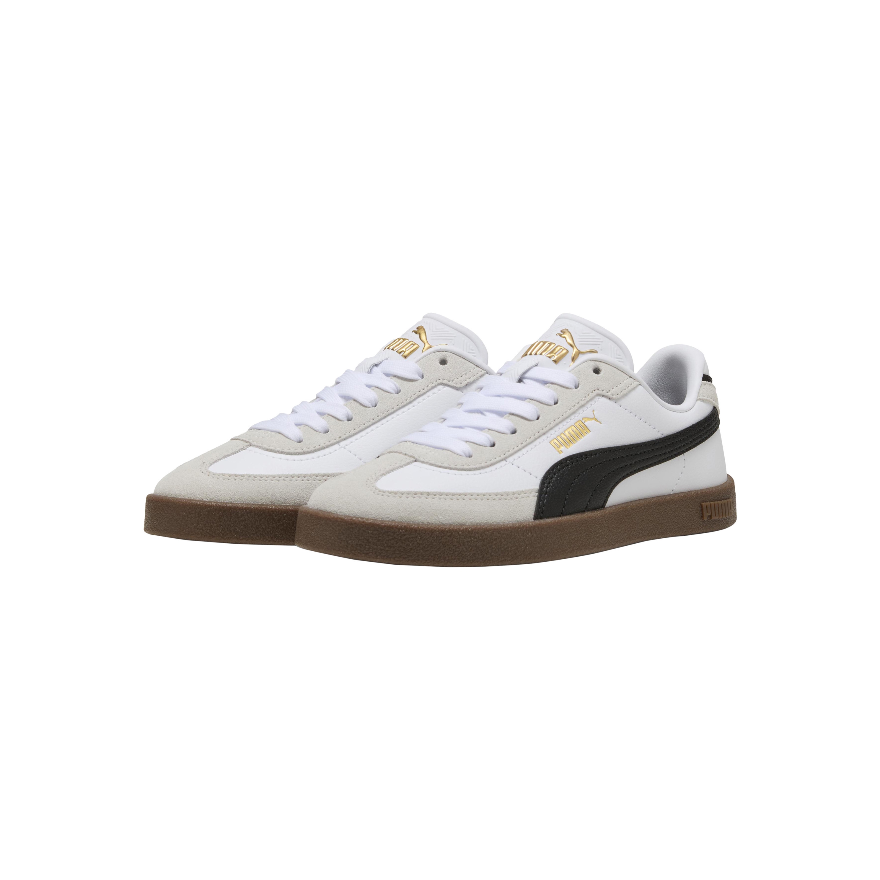 Junior leather basketball club II era PUMA White