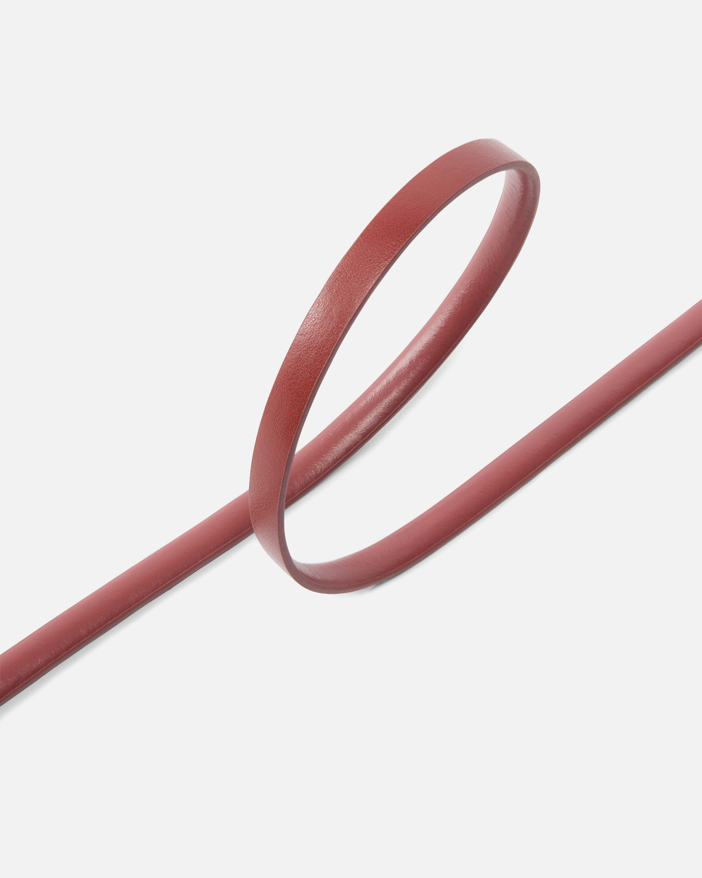 Belt with love birds buckle 1 cm PINKO Brown