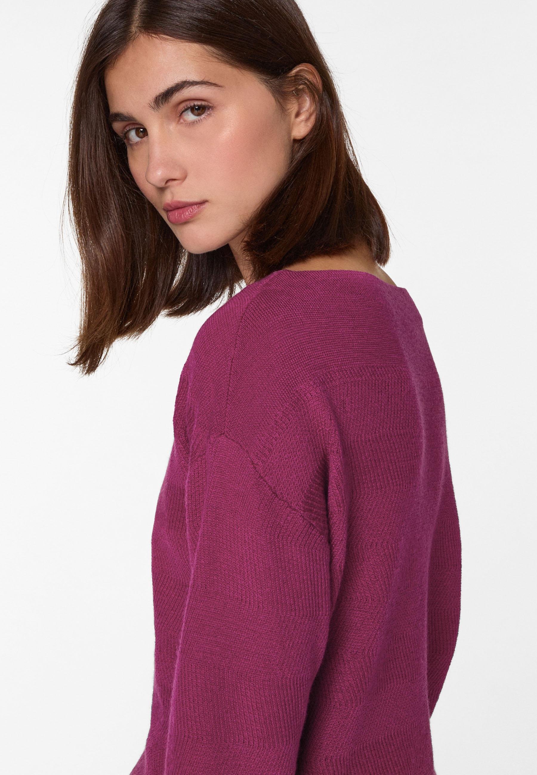 Merino wool boat-neck sweater  RODIER Pink