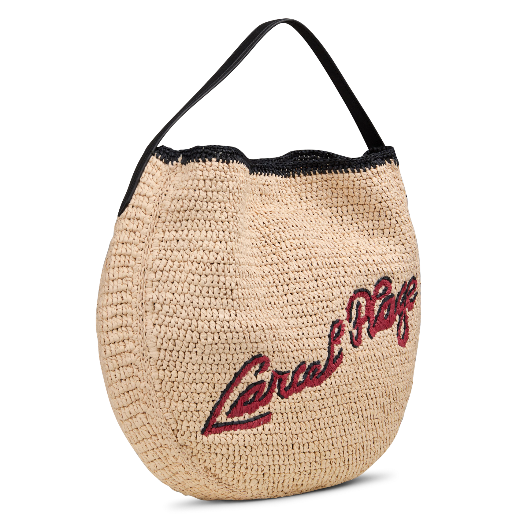 Rieten shopper LANCEL Beige