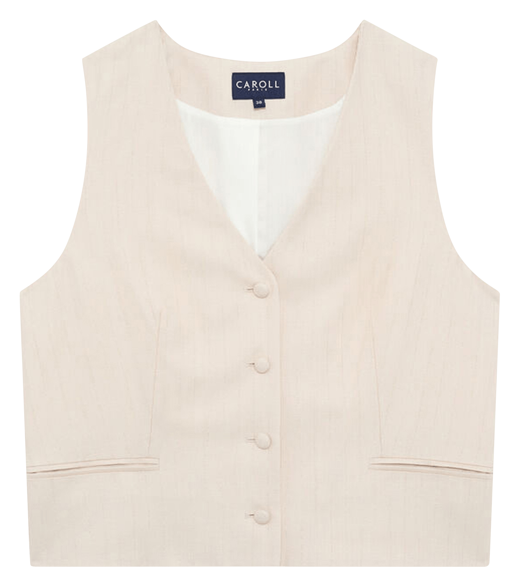 V-neck jacket CAROLL Pink