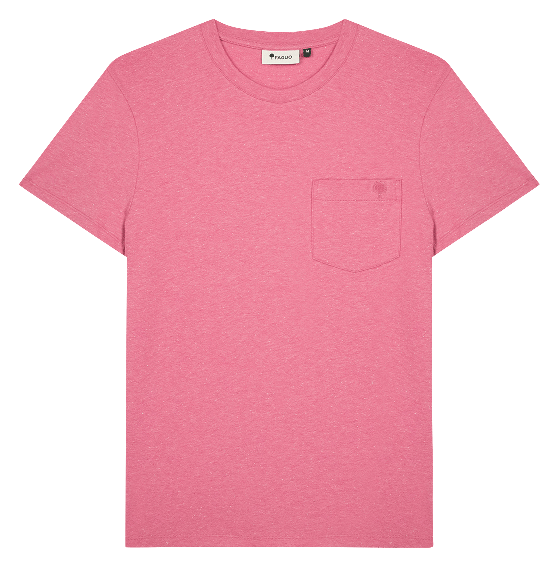 T-shirt met ronde hals - katoenblend FAGUO