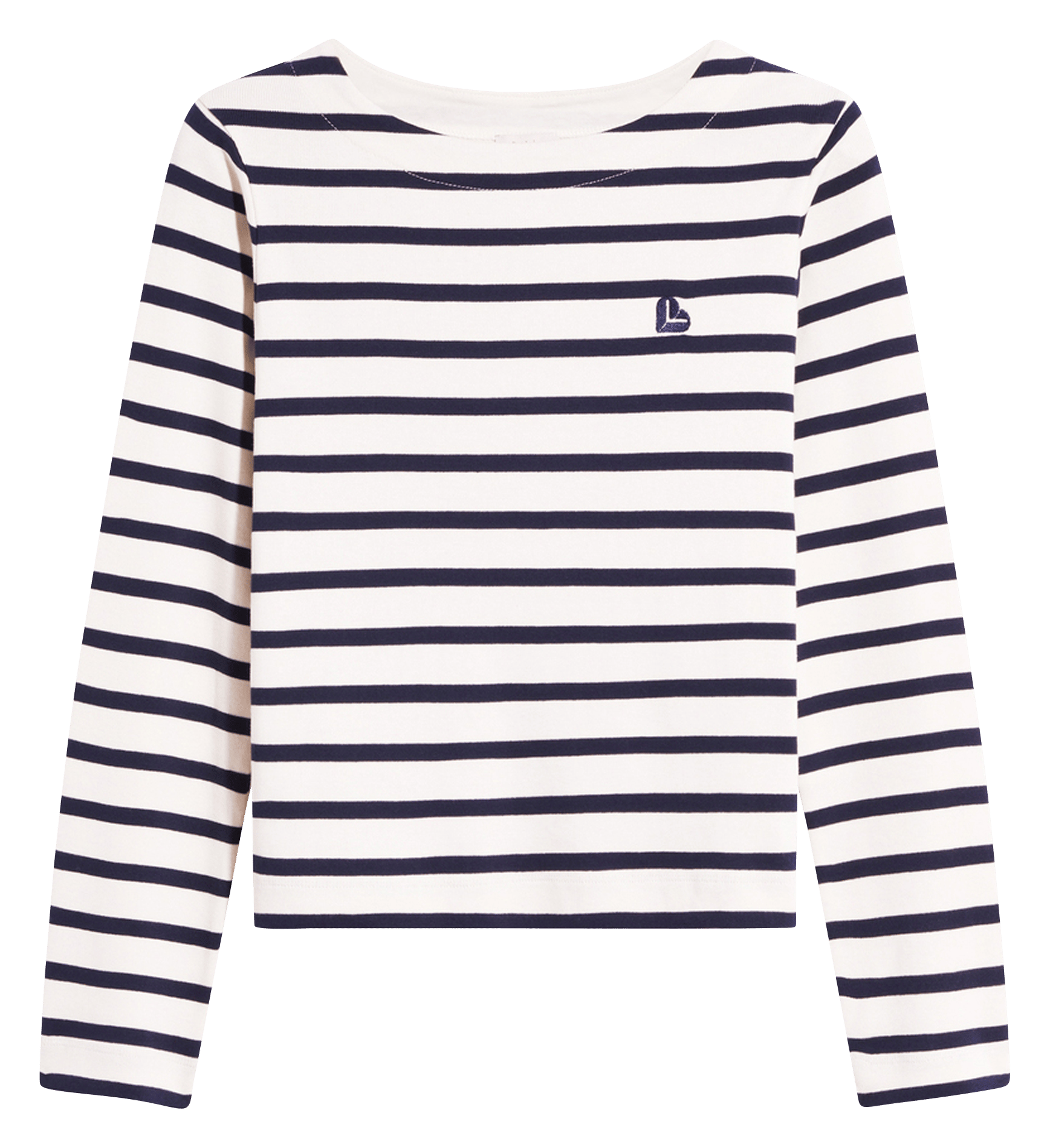 Regular-fit, katoenen T-shirt met ronde hals PABLO Blauw