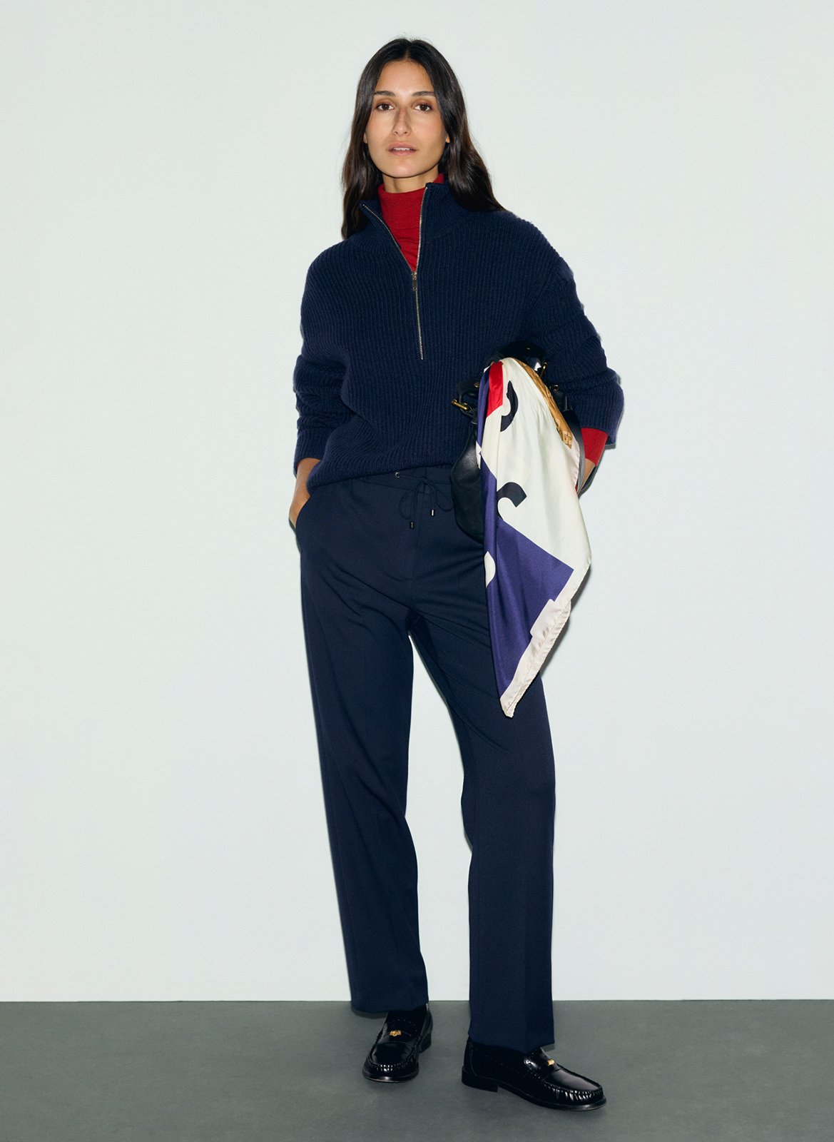 Pantalon droit uni GERARD DAREL Bleu