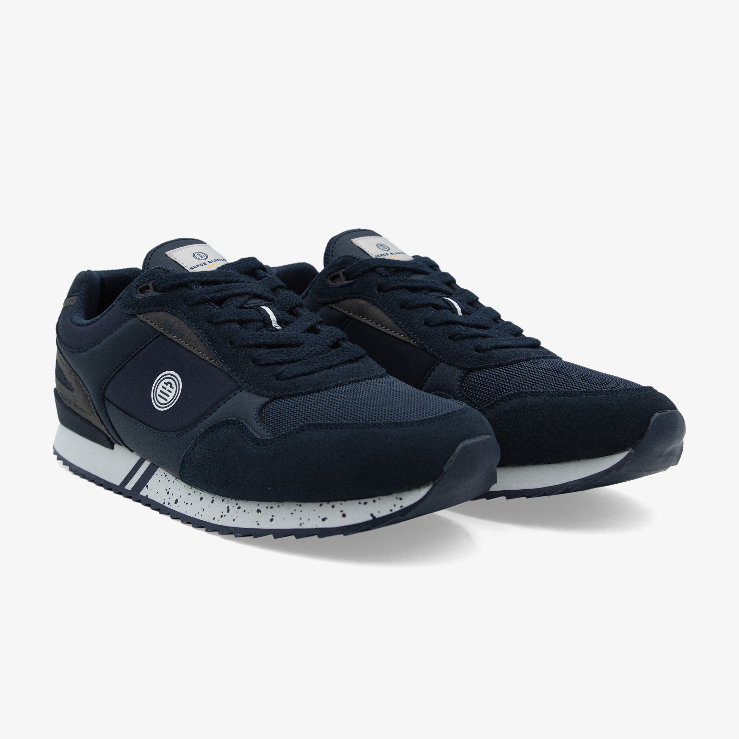 Dark blue CHAMONIX SBPlay sneakers SERGE BLANCO Blue