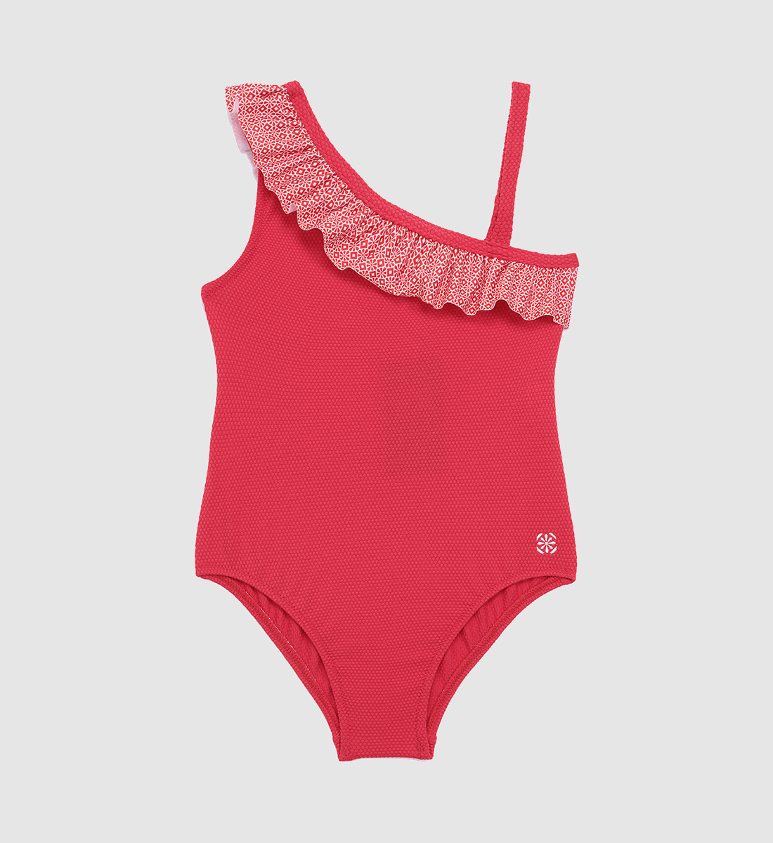 One-piece swimsuit - azulejos GILI'S Red