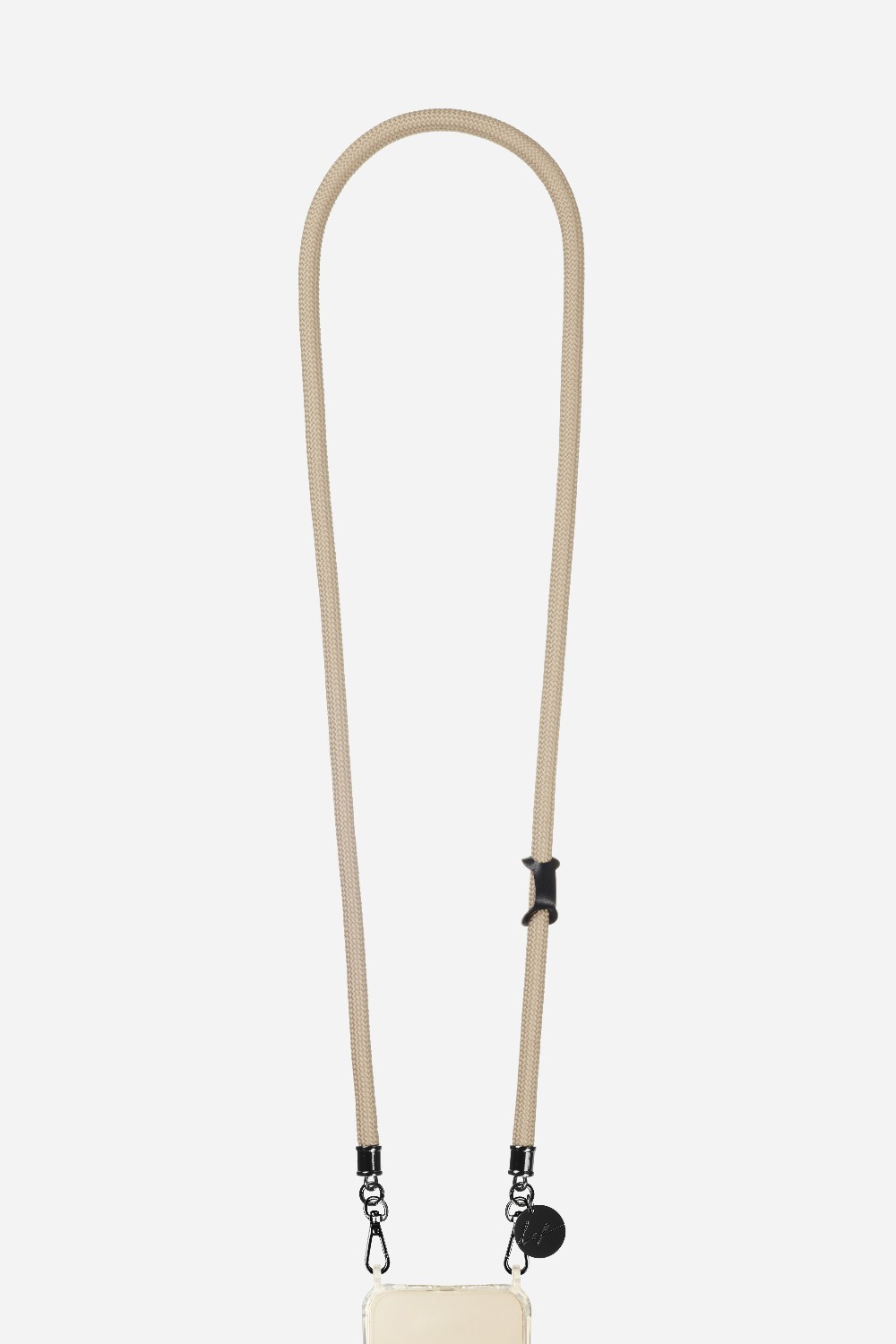 Cotton phone cord LA COQUE FRANCAISE Beige