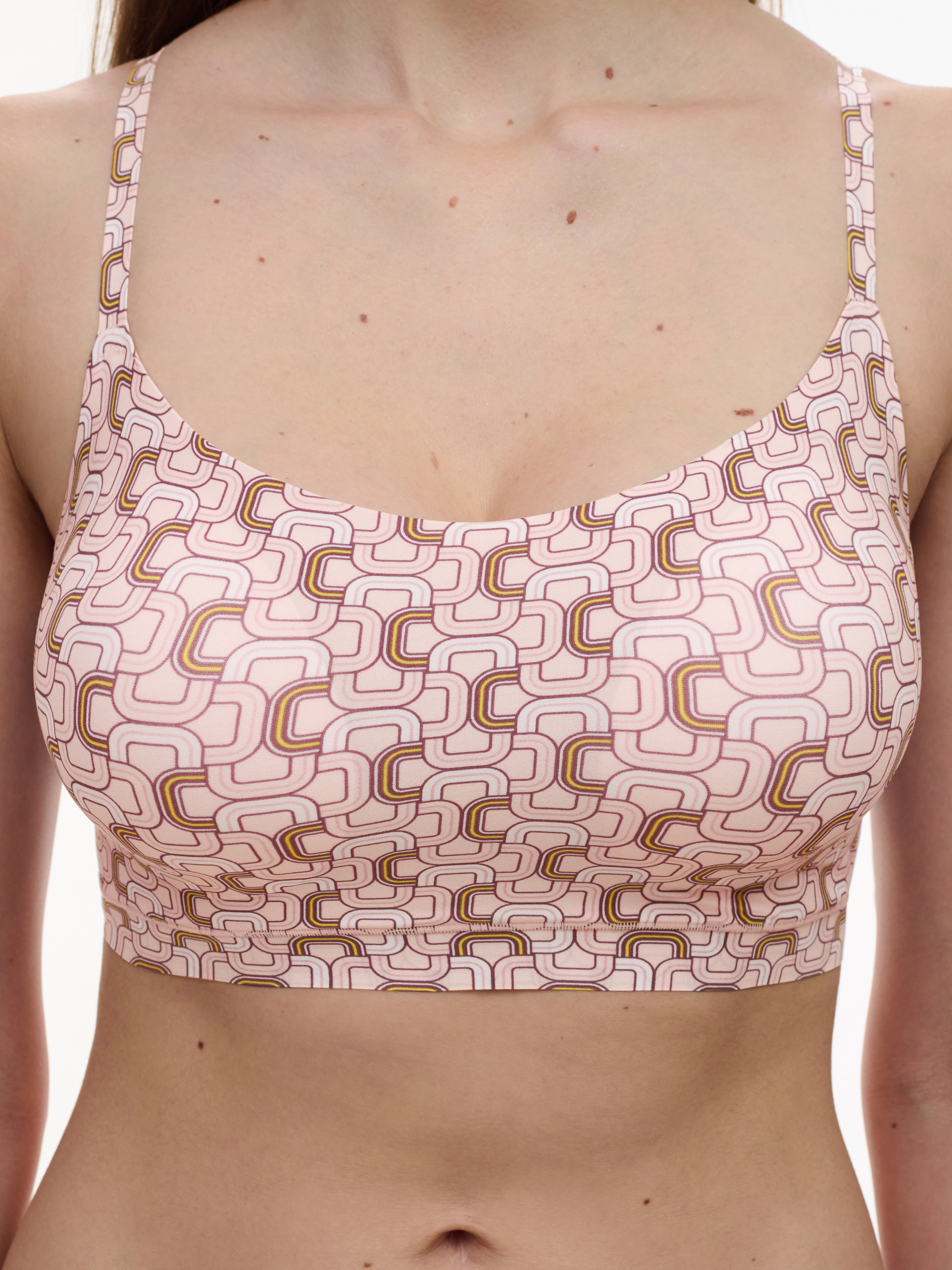 Bralette with cups Multicolored