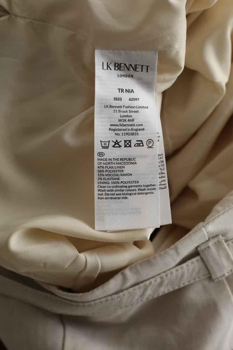 Short ecru -> Ecru shorts LK BENNETT - Seconde Main Beige