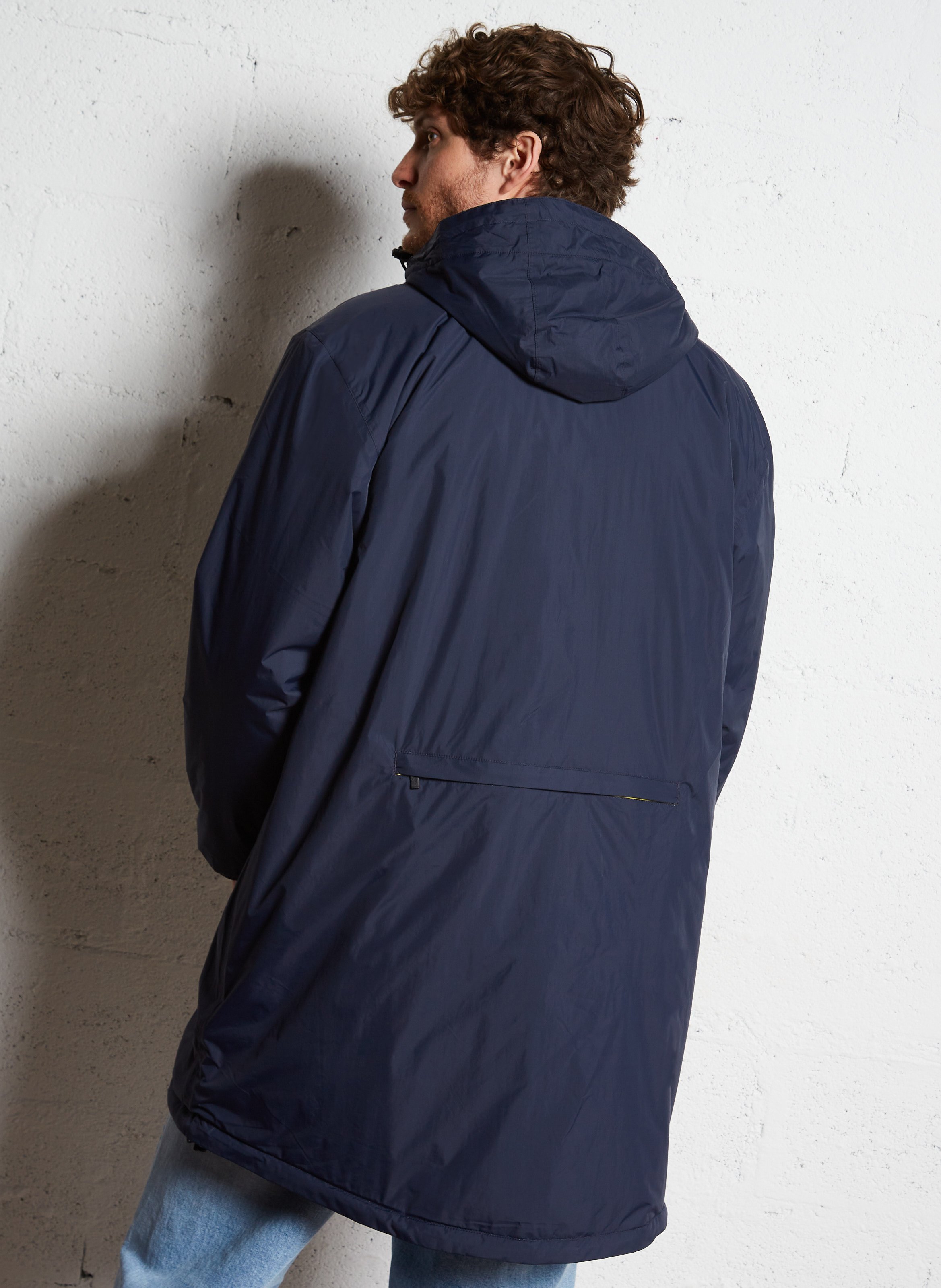 Coupe-vent droit Bleu