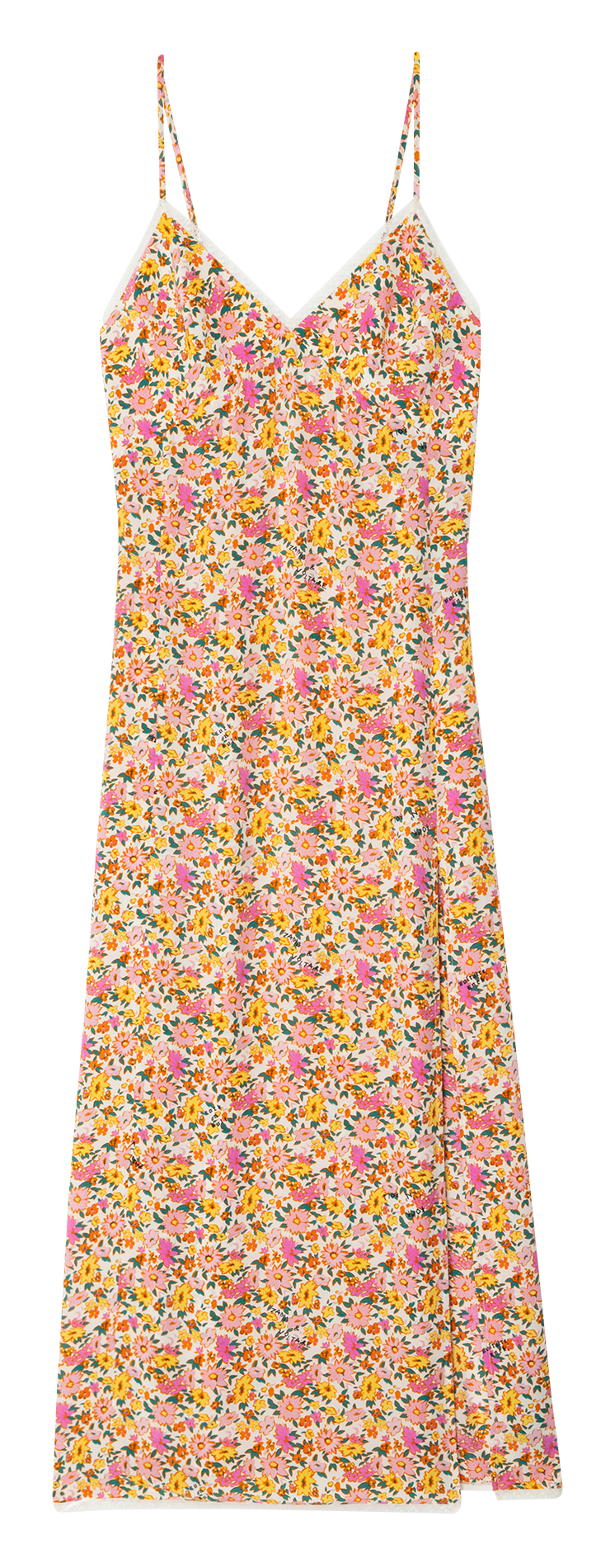 Robe longue imprimée ZADIG&VOLTAIRE Blanc