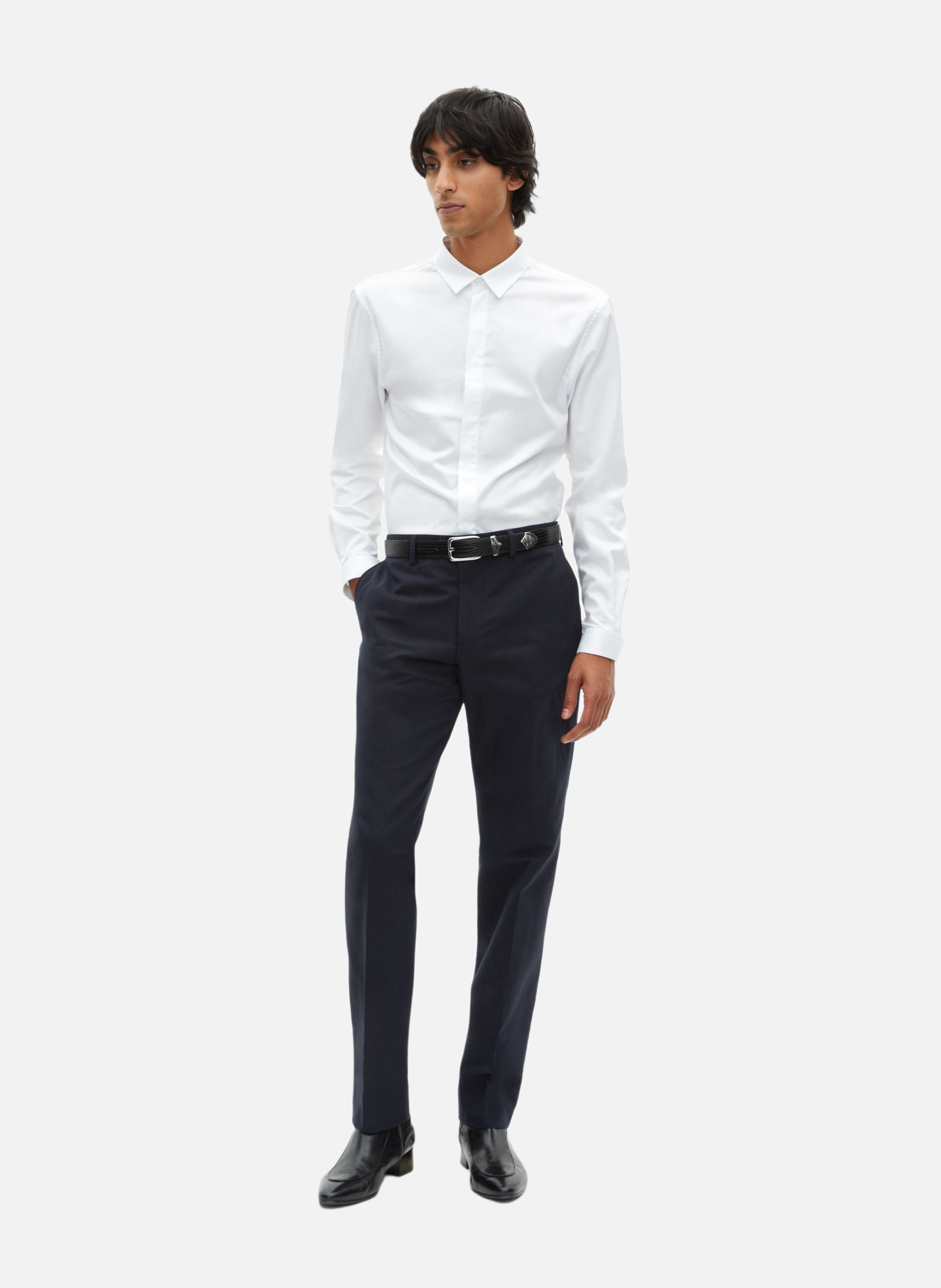 Straight-leg suit pants THE KOOPLES Blue