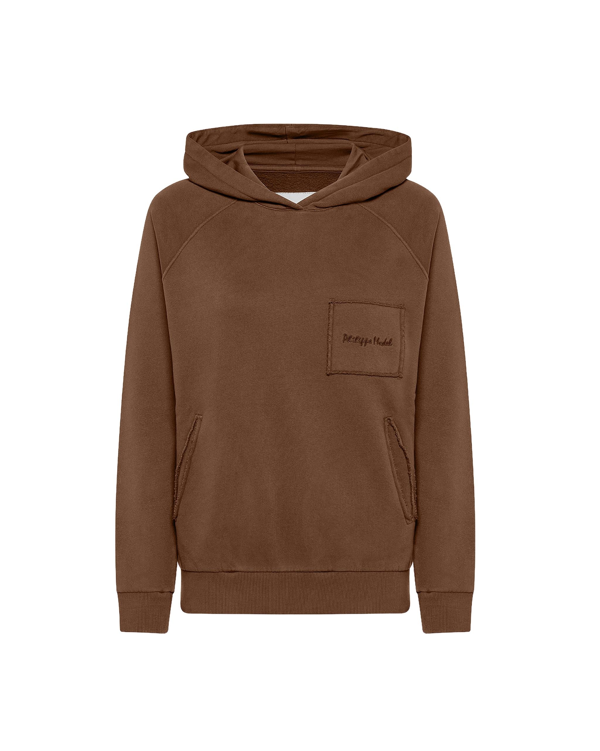 Hoodie PHILIPPE MODEL Brown