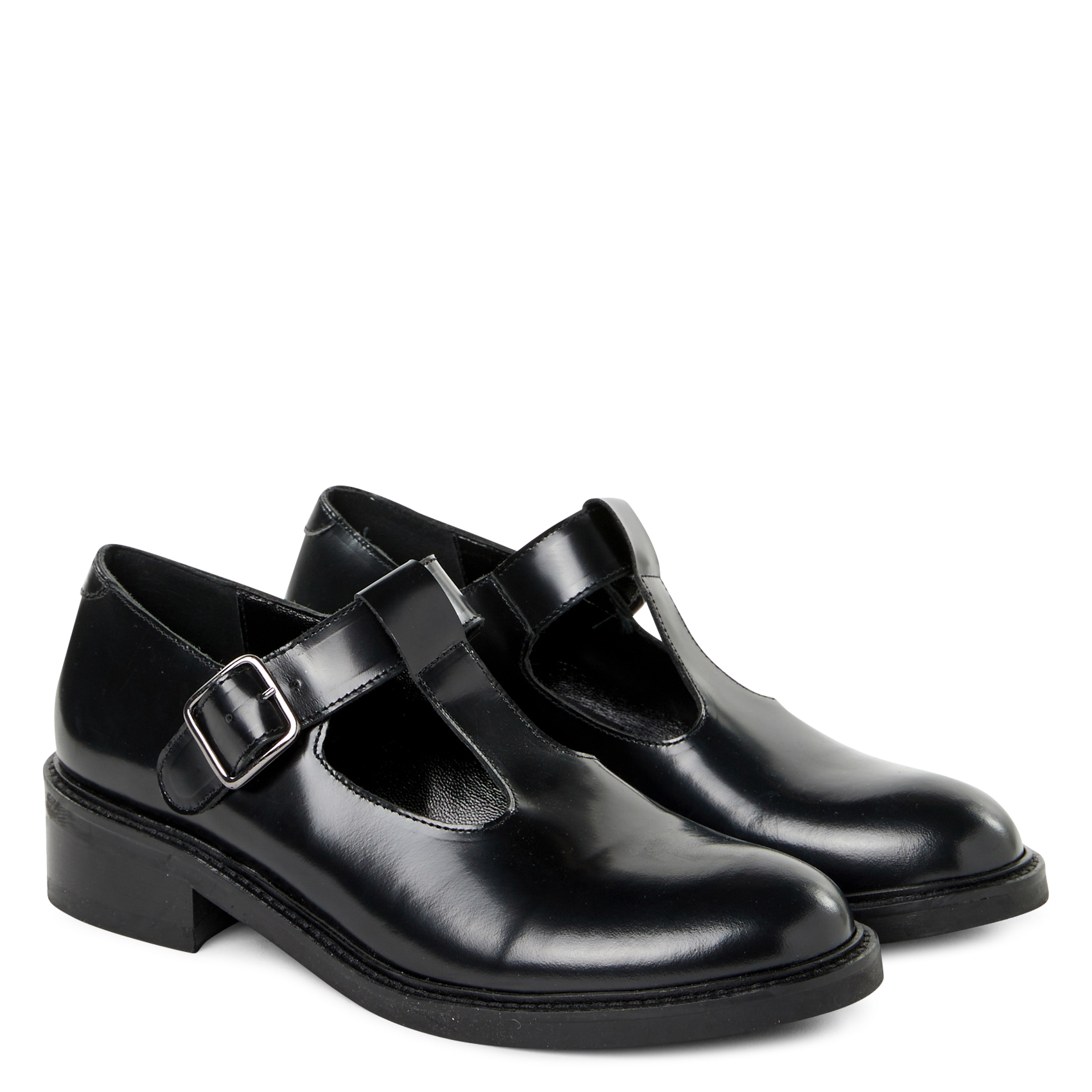 Lakleren sandalen SAISON 1865 Zwart