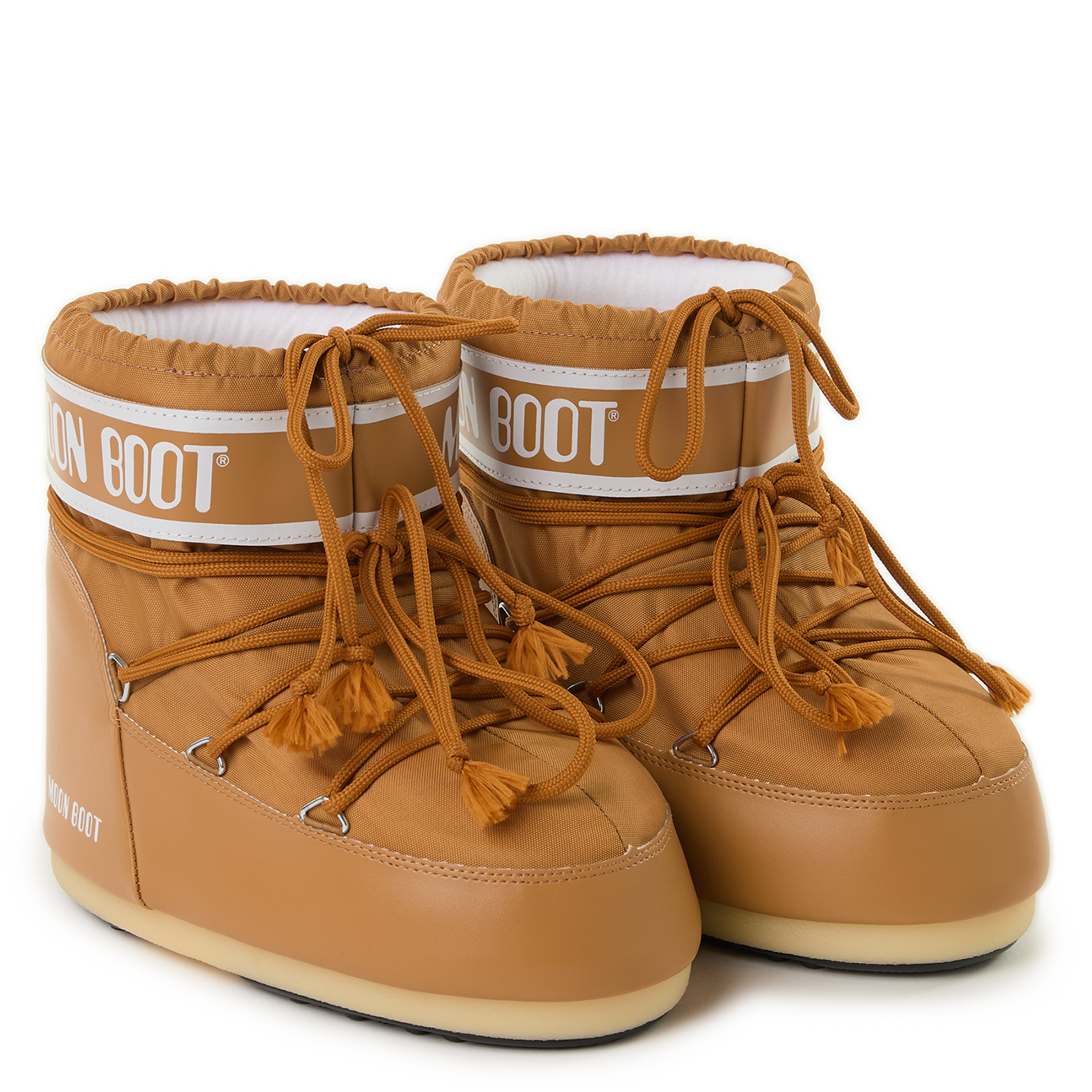 Bottines à lacets MOON BOOT Marron