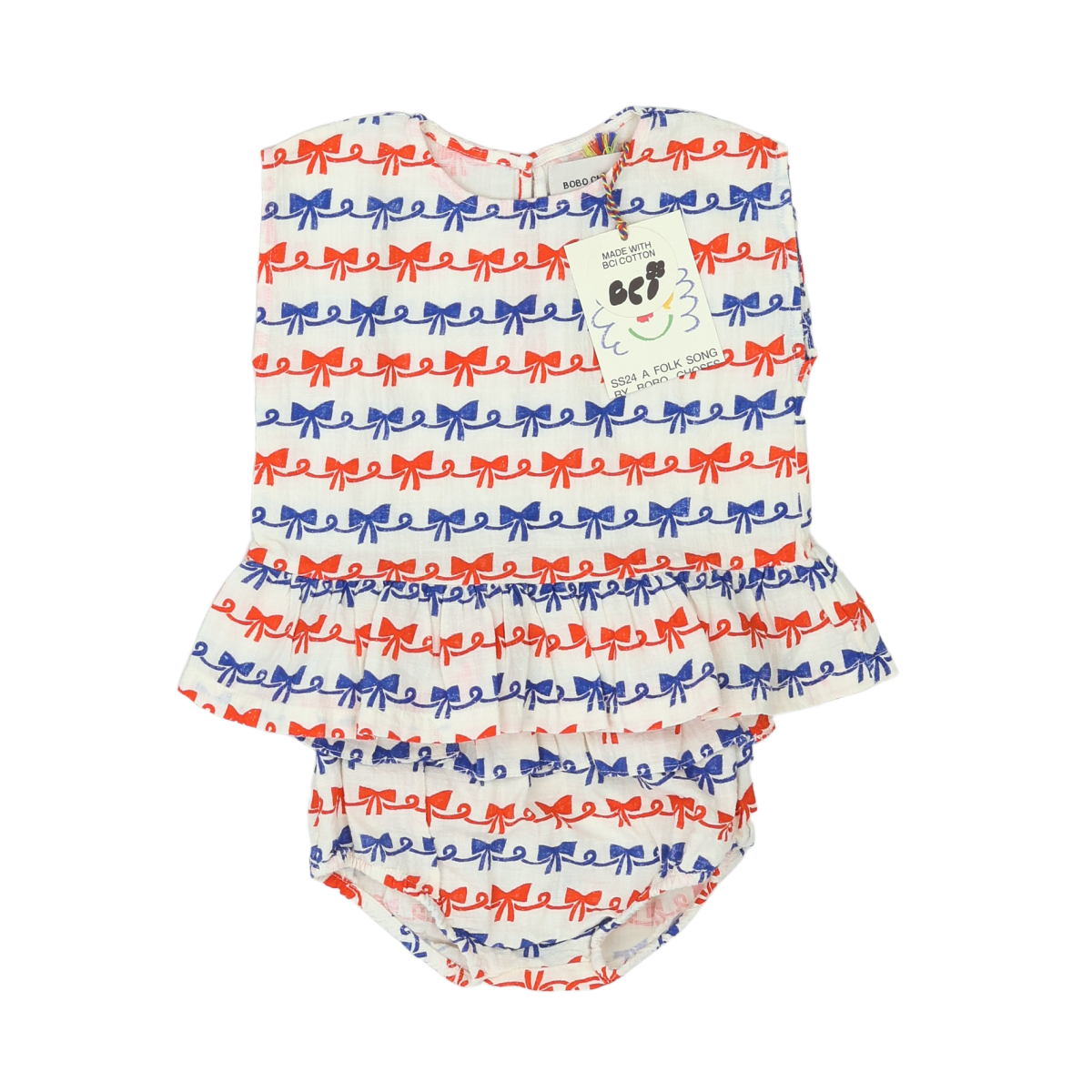 Blue Baby Set - 12 months BOBO CHOSES - Seconde Main Blue