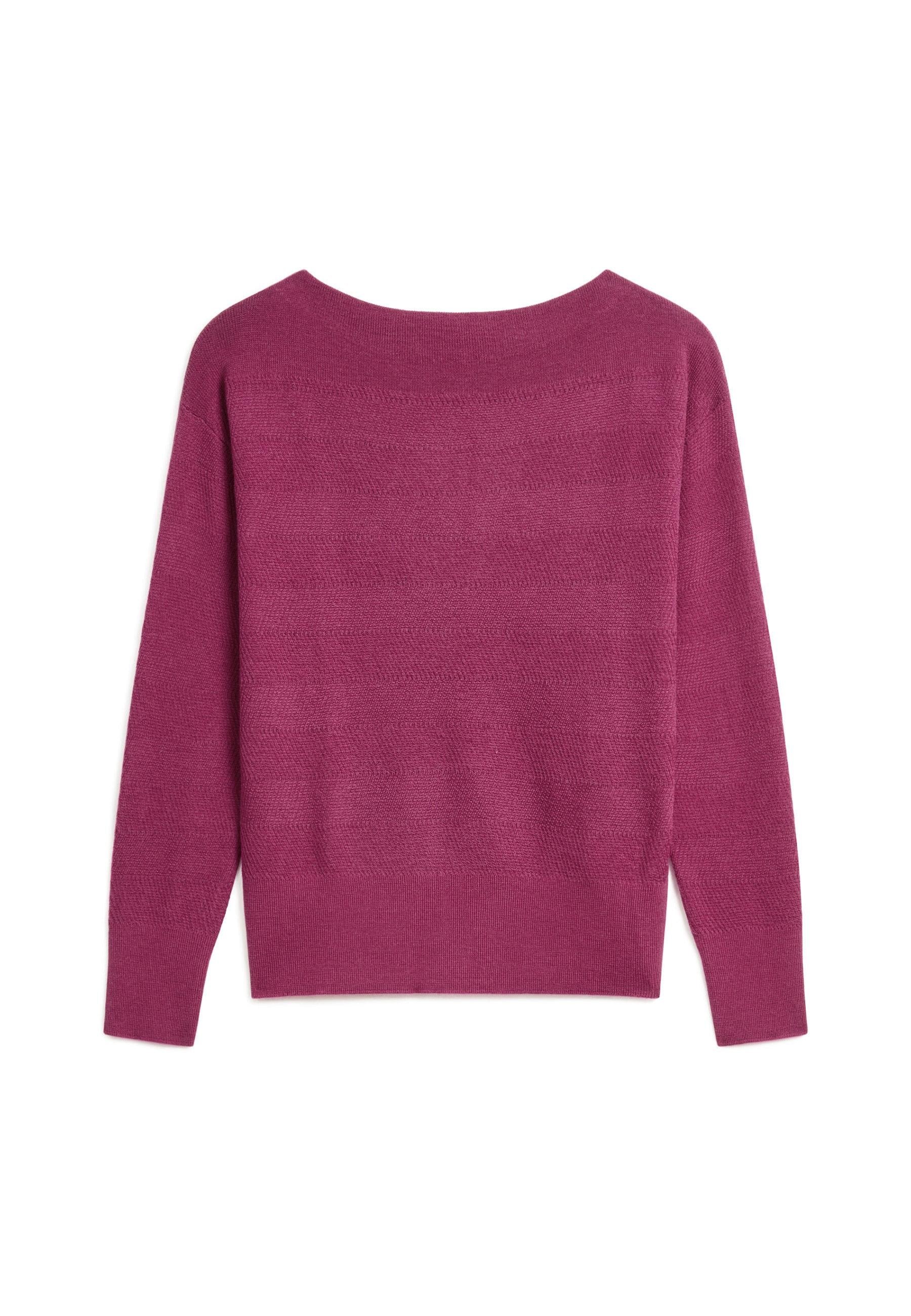 Merino wool boat-neck sweater  RODIER Pink