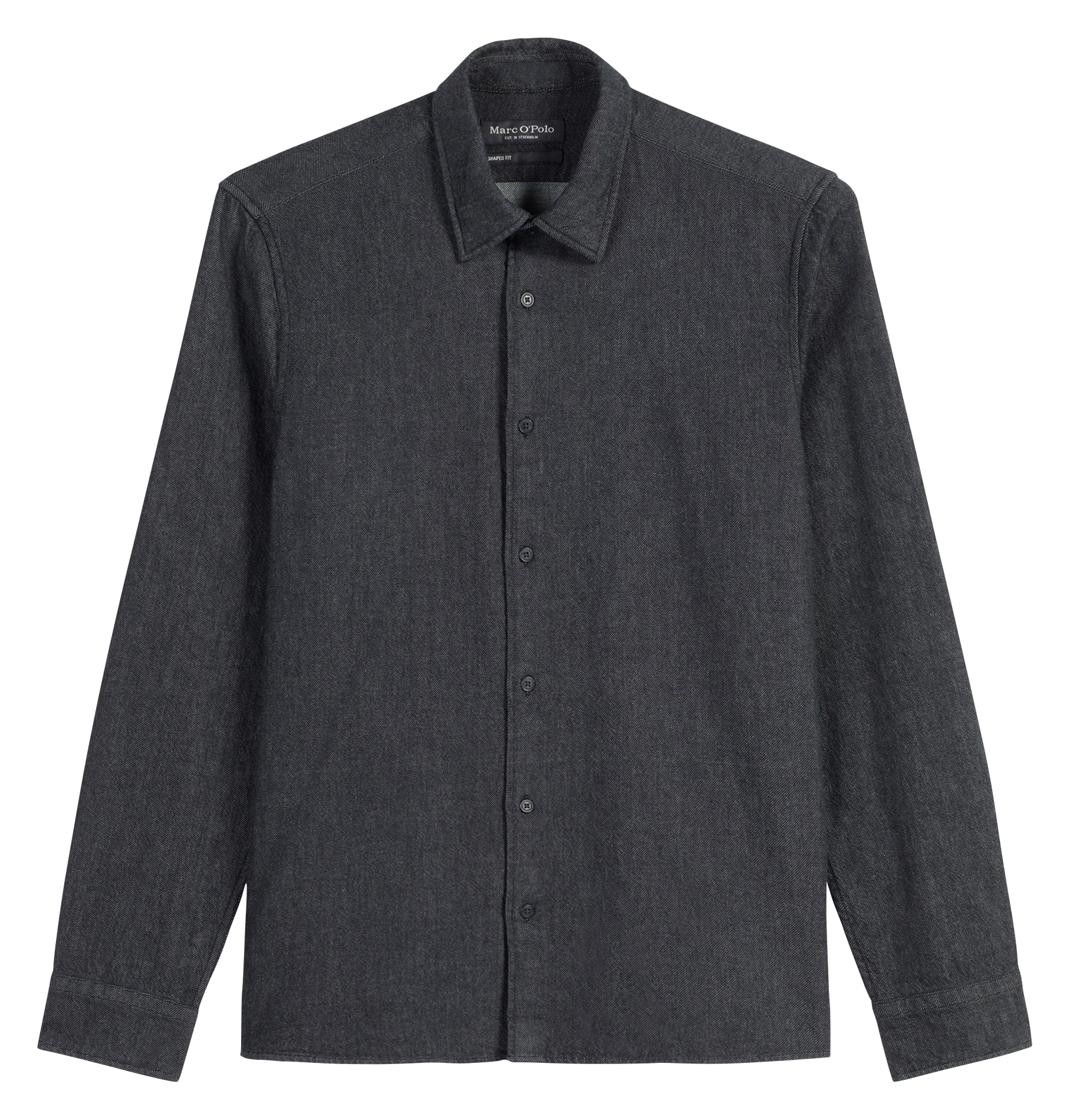 Chemise col classique manches contrastantes en coton MARC O'POLO Multicolored