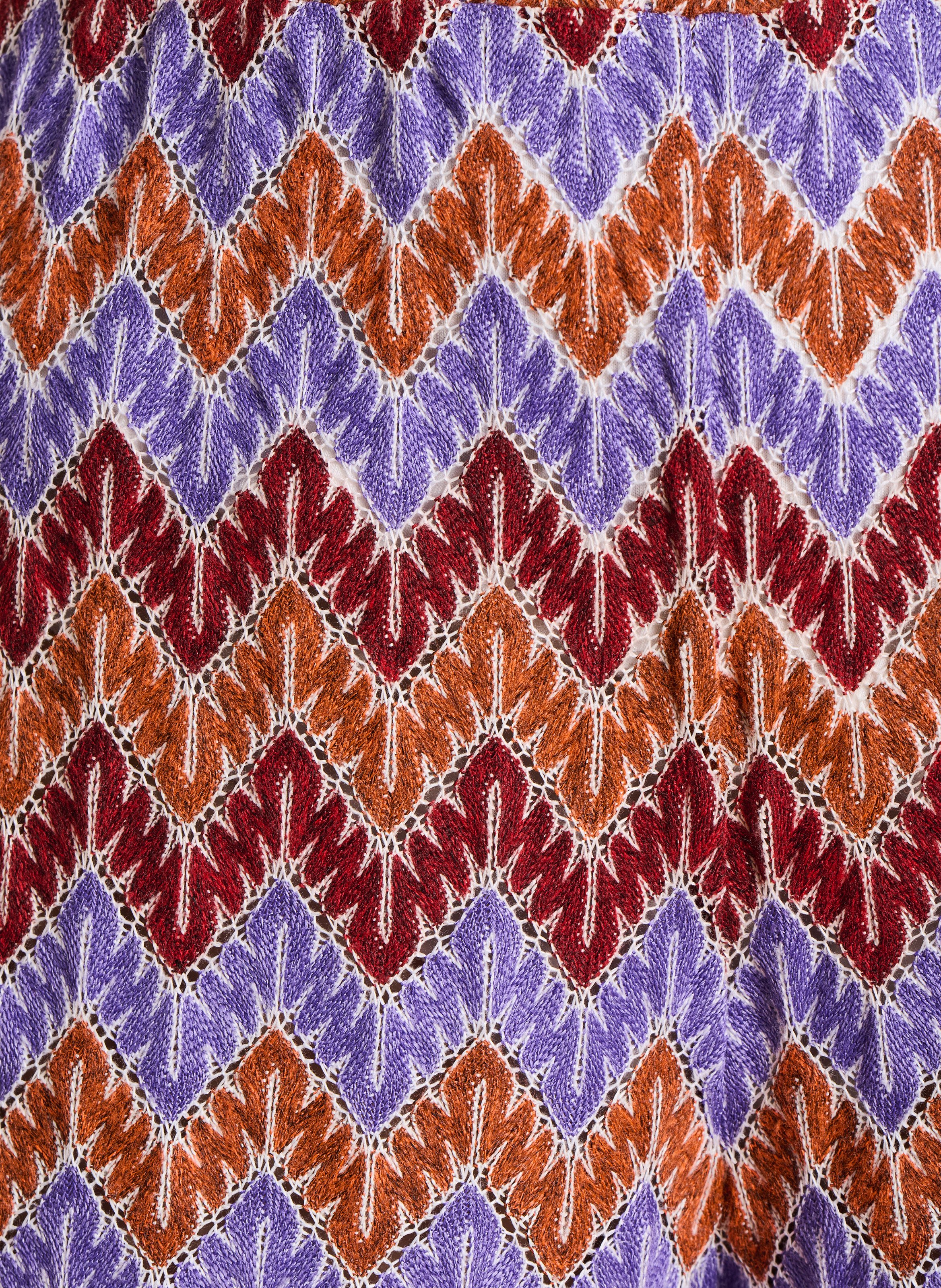 Hose - Gerader Schnitt mit Streifen  LA FEE MARABOUTEE Violett