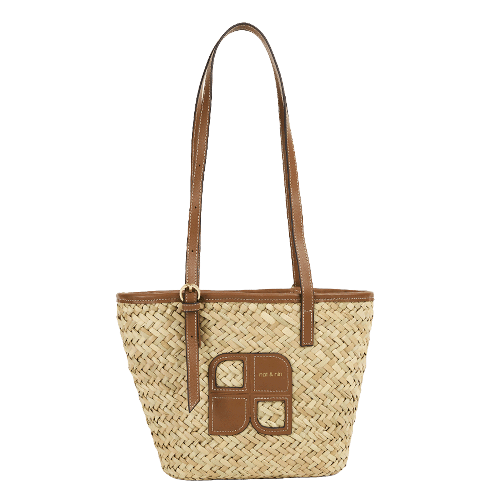 Mini cabas NAT & NIN Marron