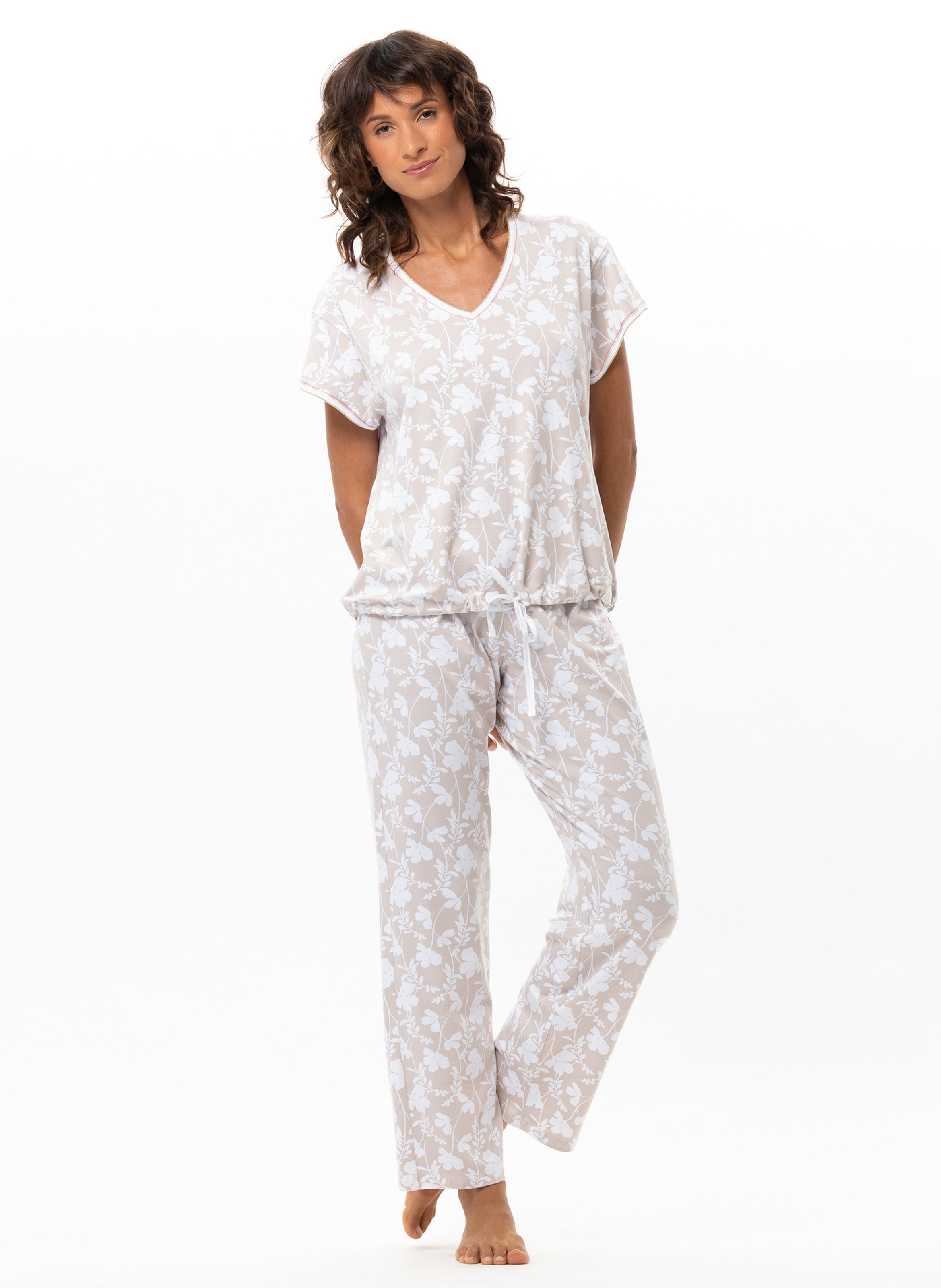 Cotton modal pajamas LE CHAT Multicolored