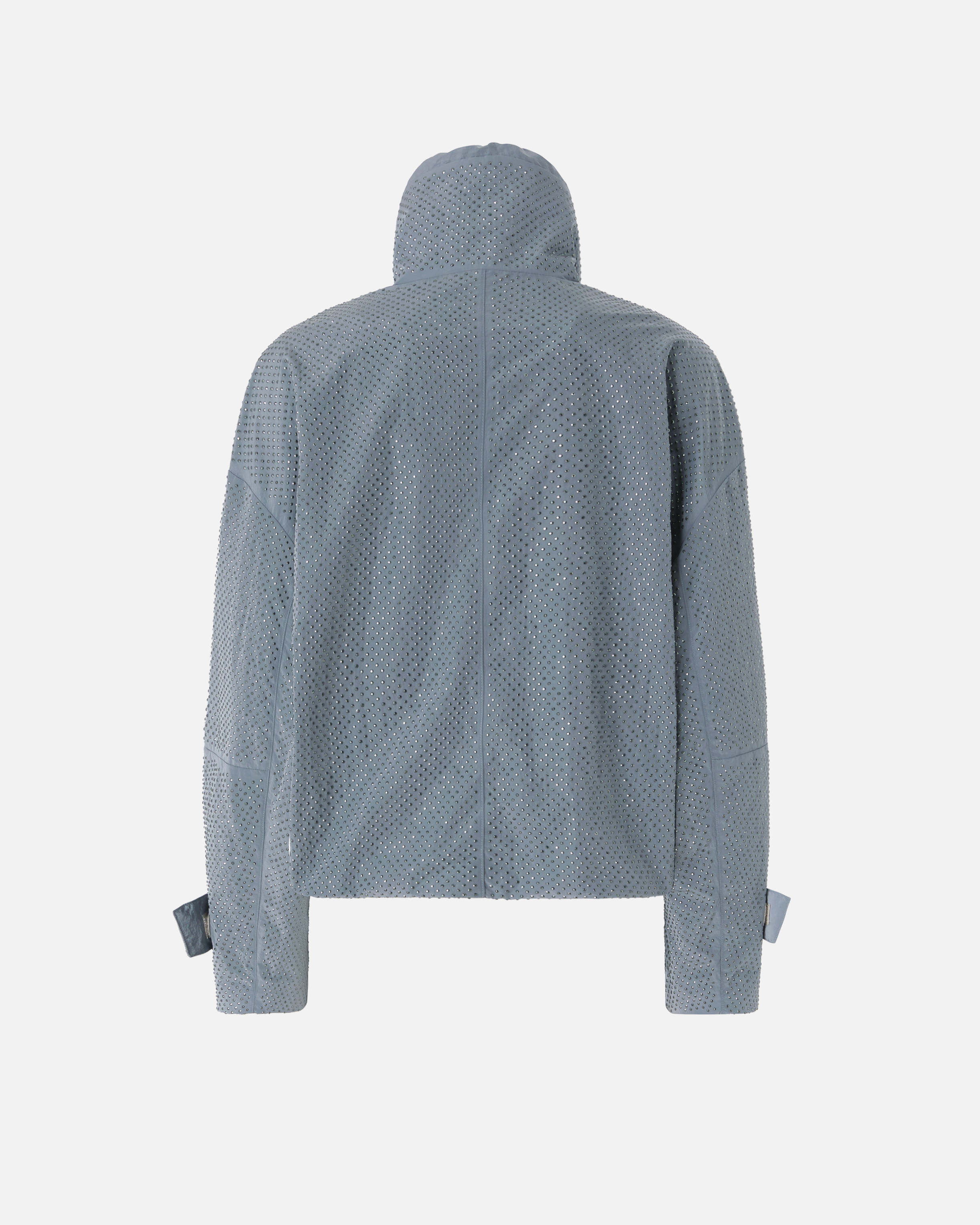 Blouson à micro clous all-over PINKO Gris