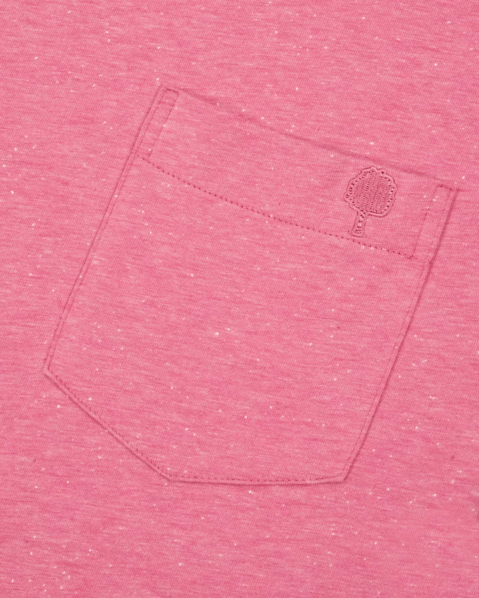 T-shirt met ronde hals - katoenblend | Roze FAGUO Heren