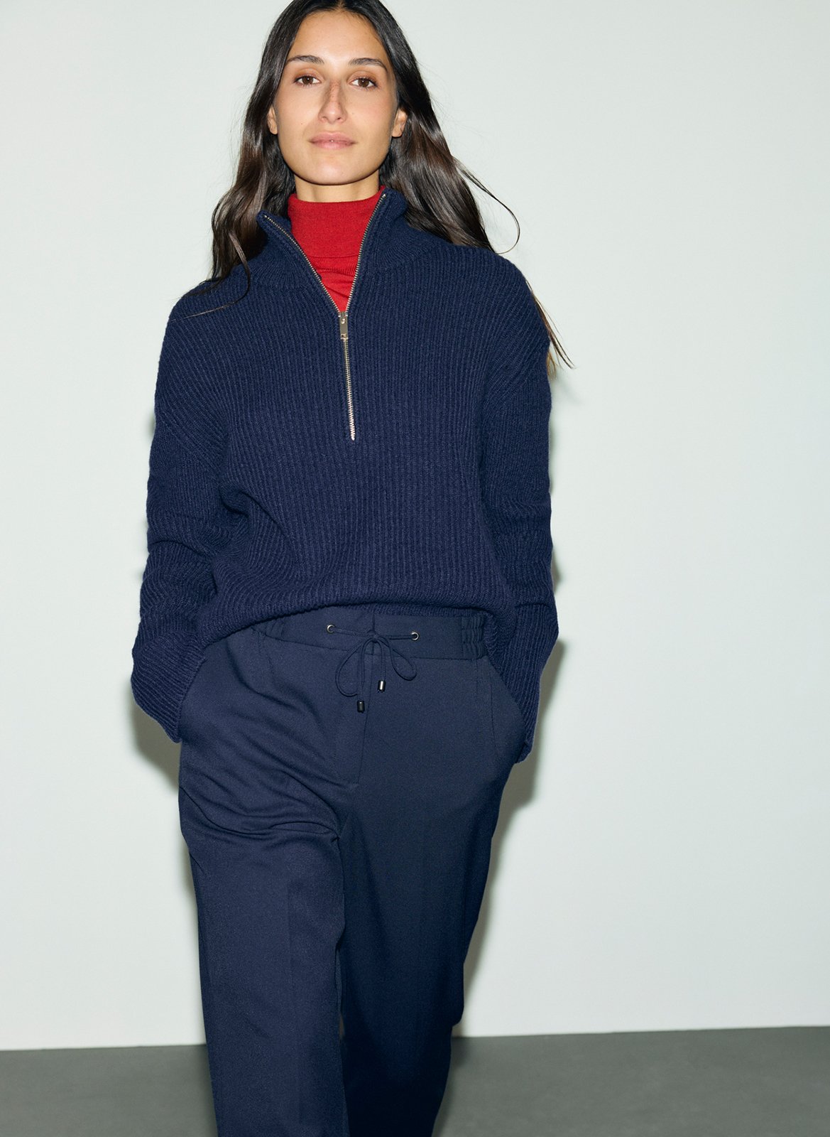 Pantalon droit uni GERARD DAREL Bleu