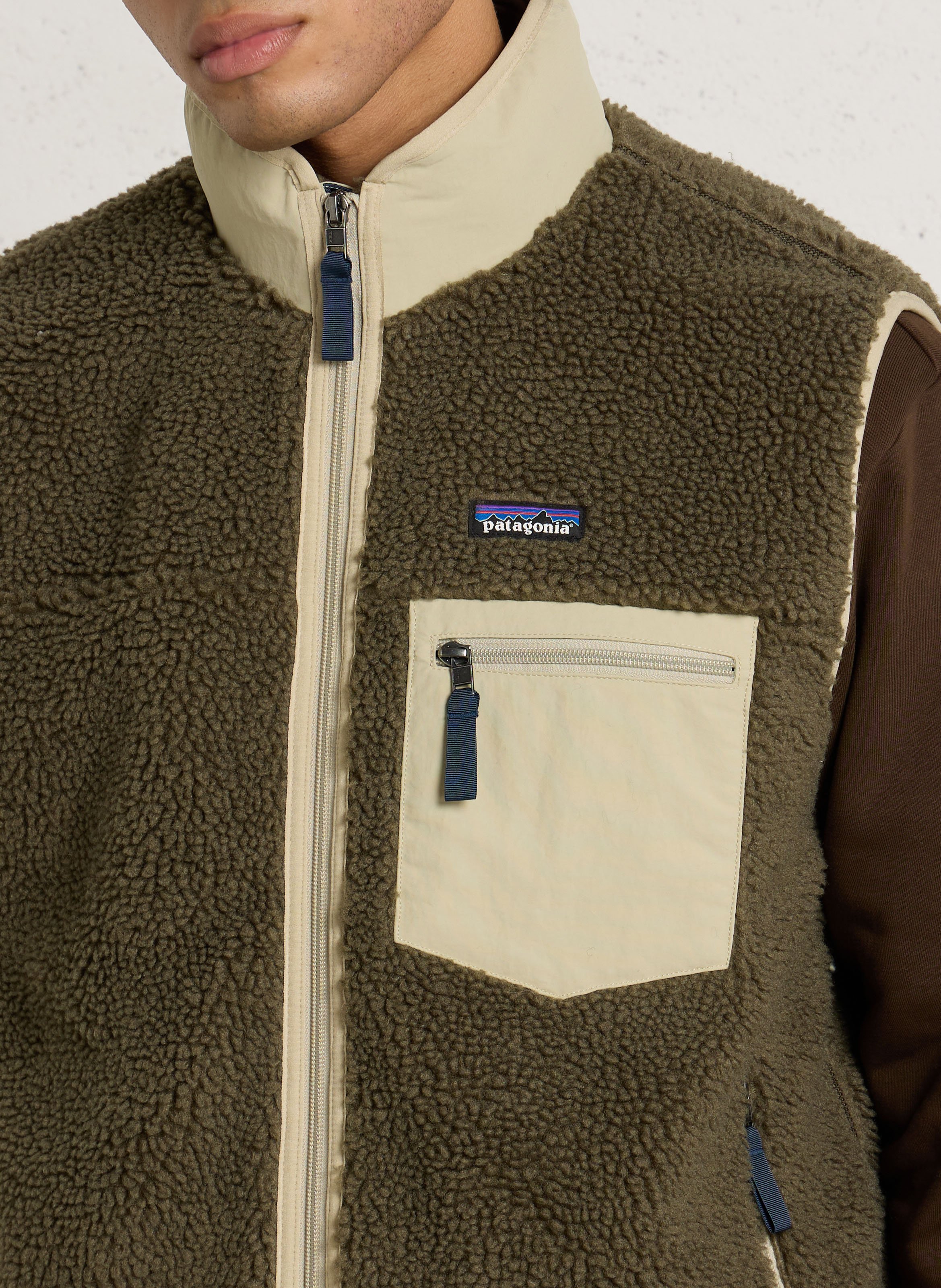 Straight high-neck fleece PATAGONIA Green