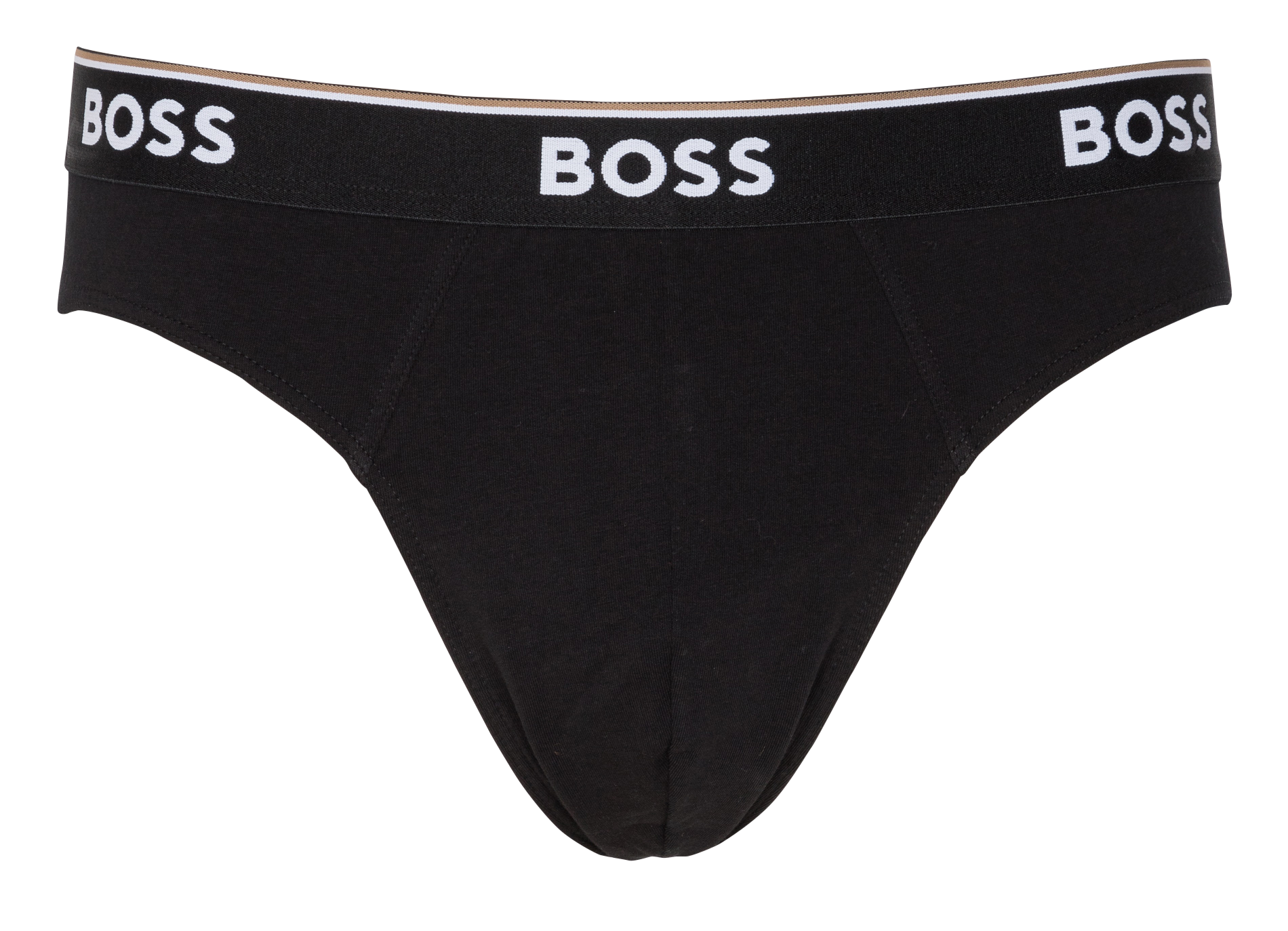 Pack of 3 cotton panties BOSS Black