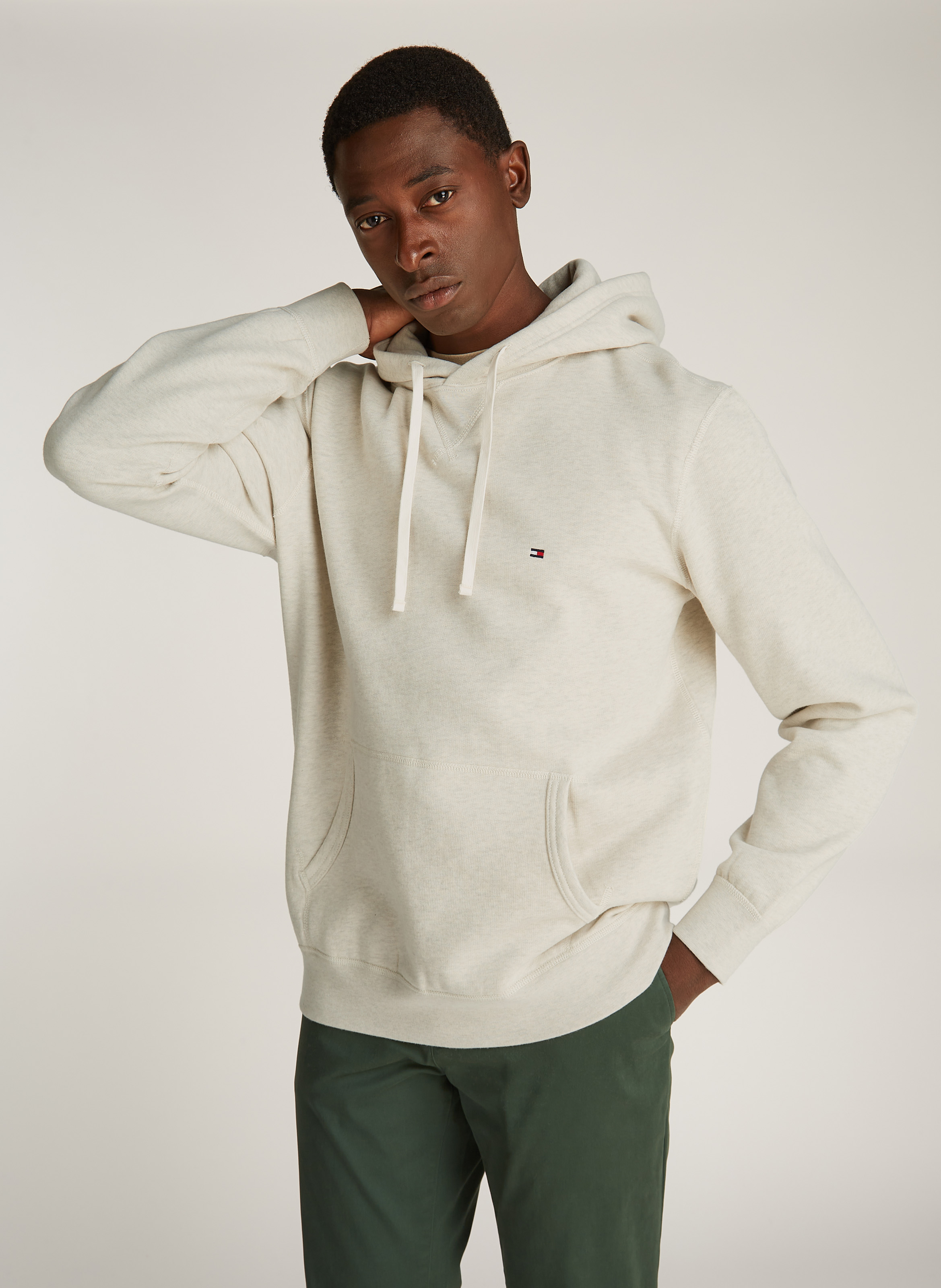Cotton-blend hooded sweatshirt TOMMY HILFIGER
