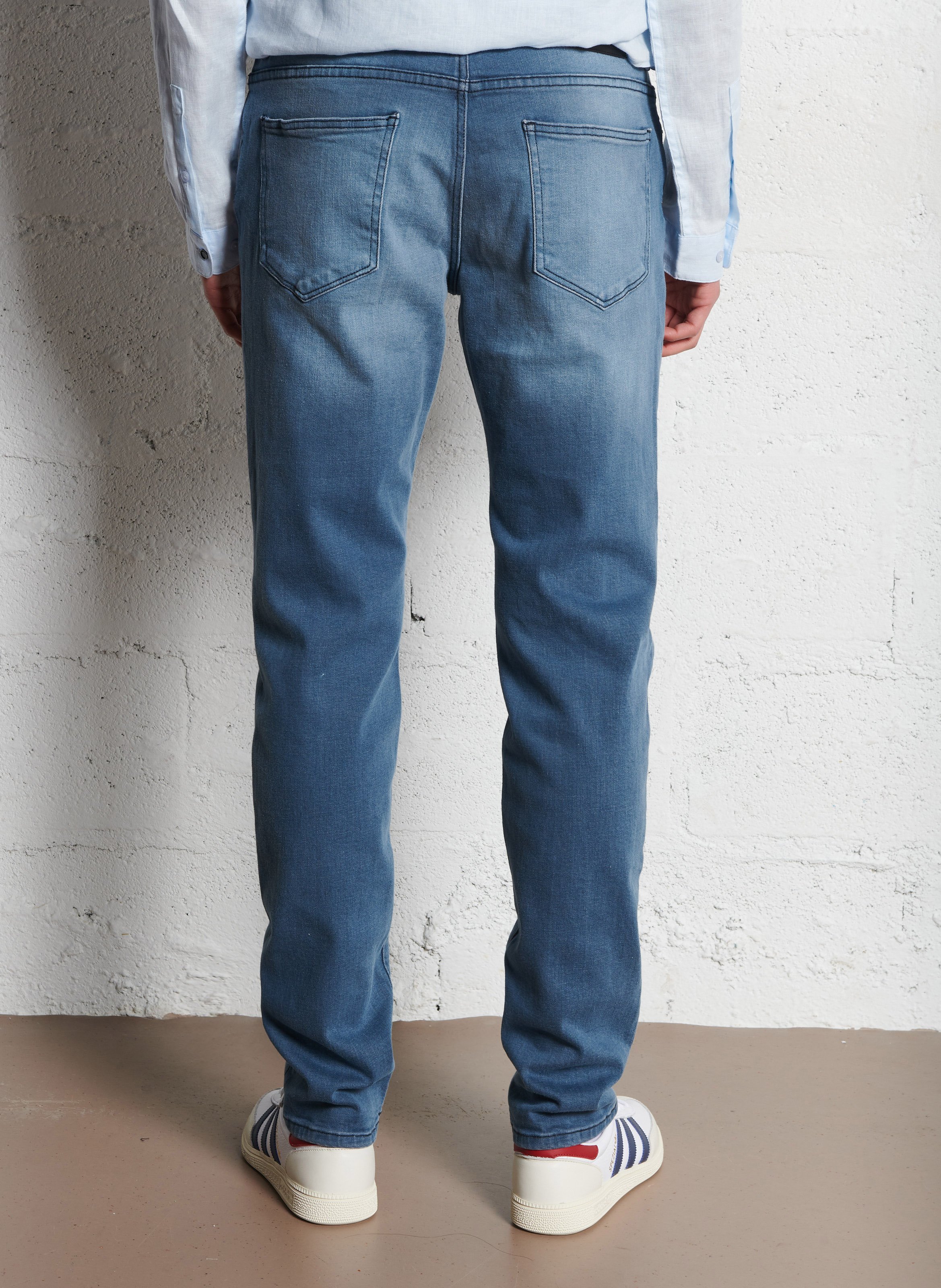 High-rise slim-fit jeans IKKS Blue