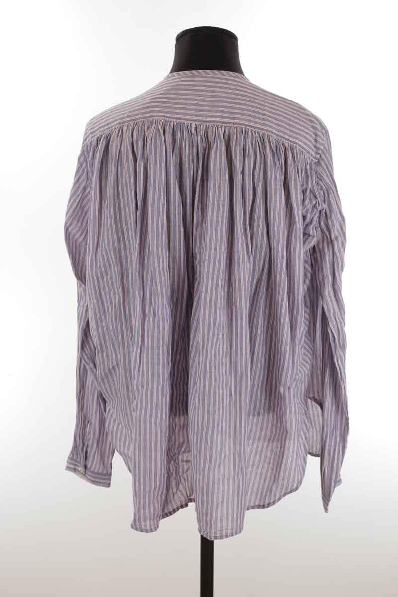 Cotton blouse LAURENCE BRAS - Seconde Main Blue