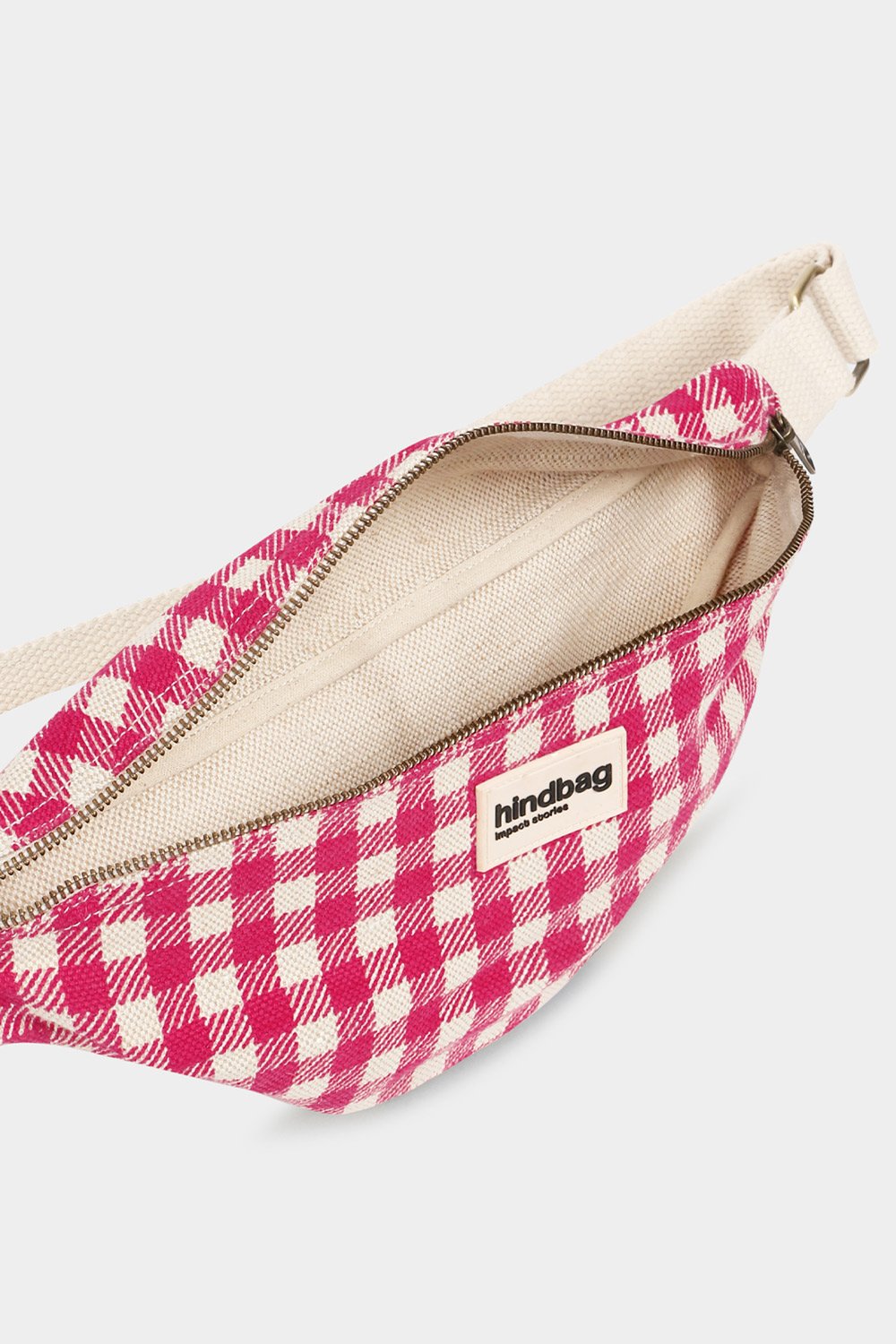 Cotton waist bag HINDBAG Pink
